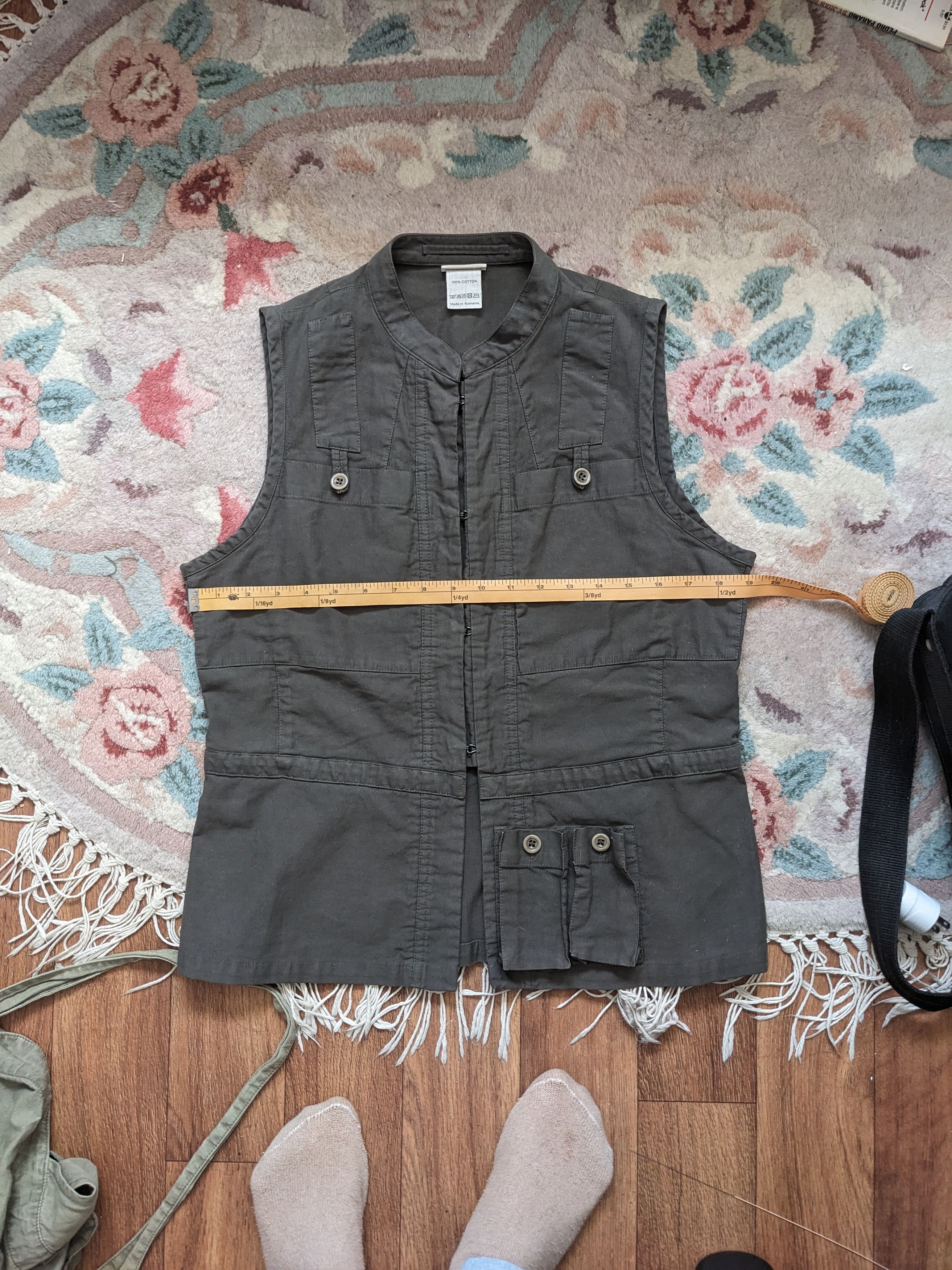 Dries Van Noten Military Vest Size US S / EU 44-46 / 1 - 1 Thumbnail