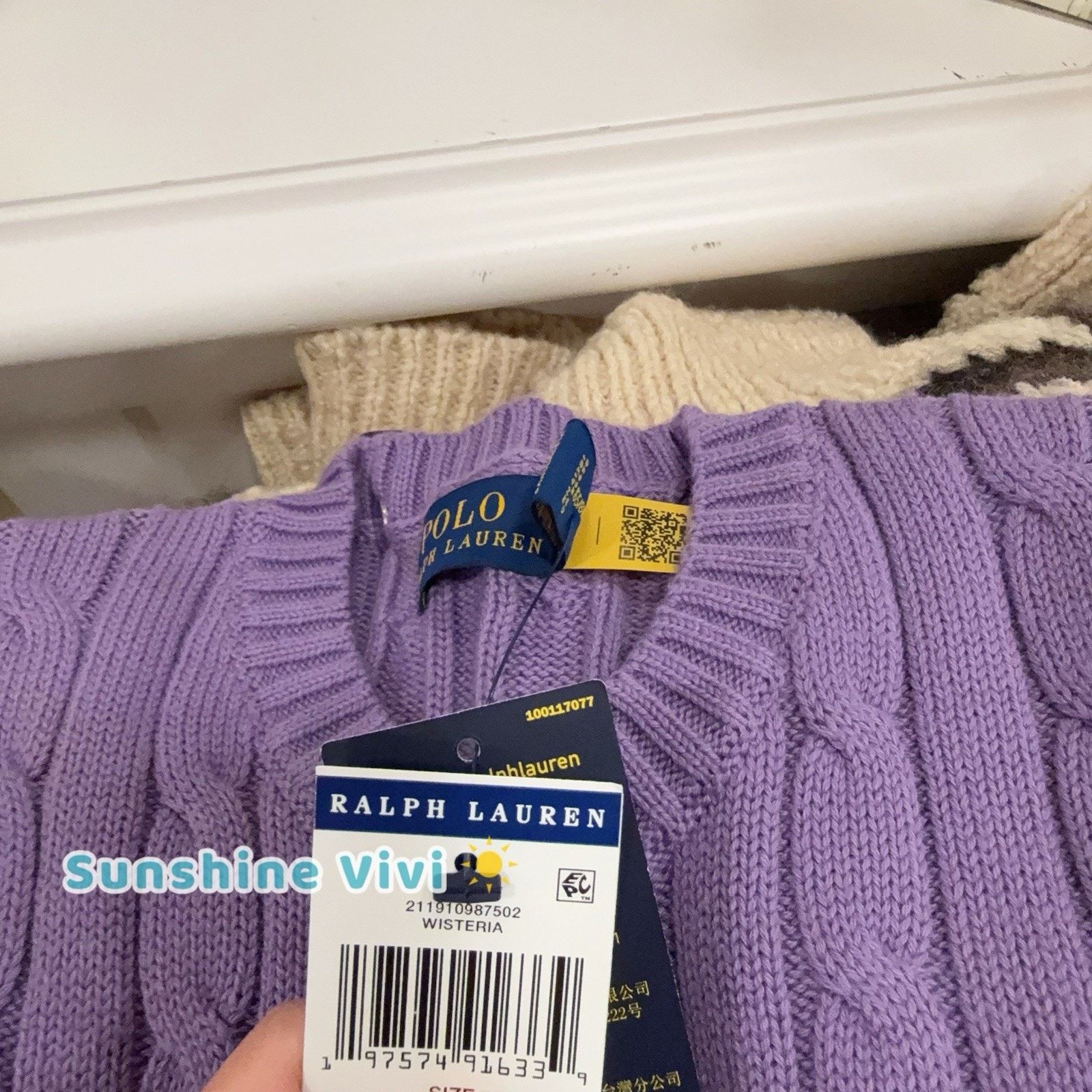 Polo Ralph Lauren NWT Polo Ralph Lauren Woman Cotton Short-Sleeve Sweater Size XS / US 0-2 / IT 36-38 - 3 Thumbnail