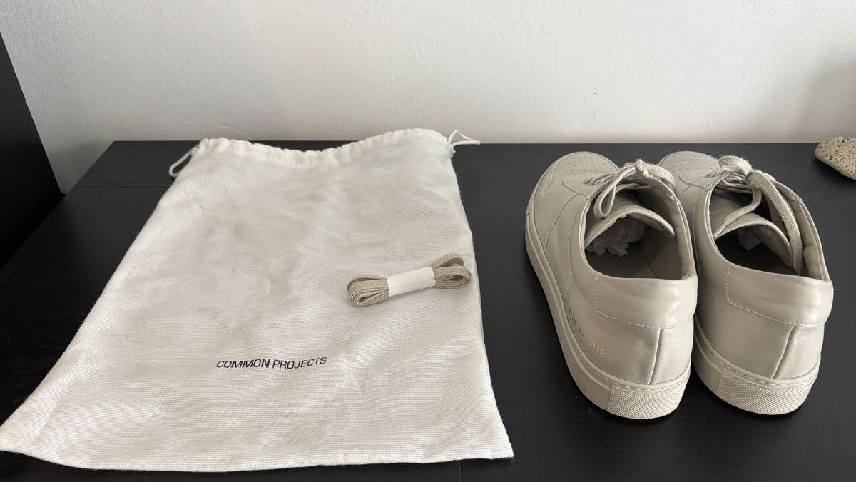 Common Projects Common Projects BBall Low Bone — Size 45 — Worn Once Size US 12 / EU 45 - 9 Thumbnail
