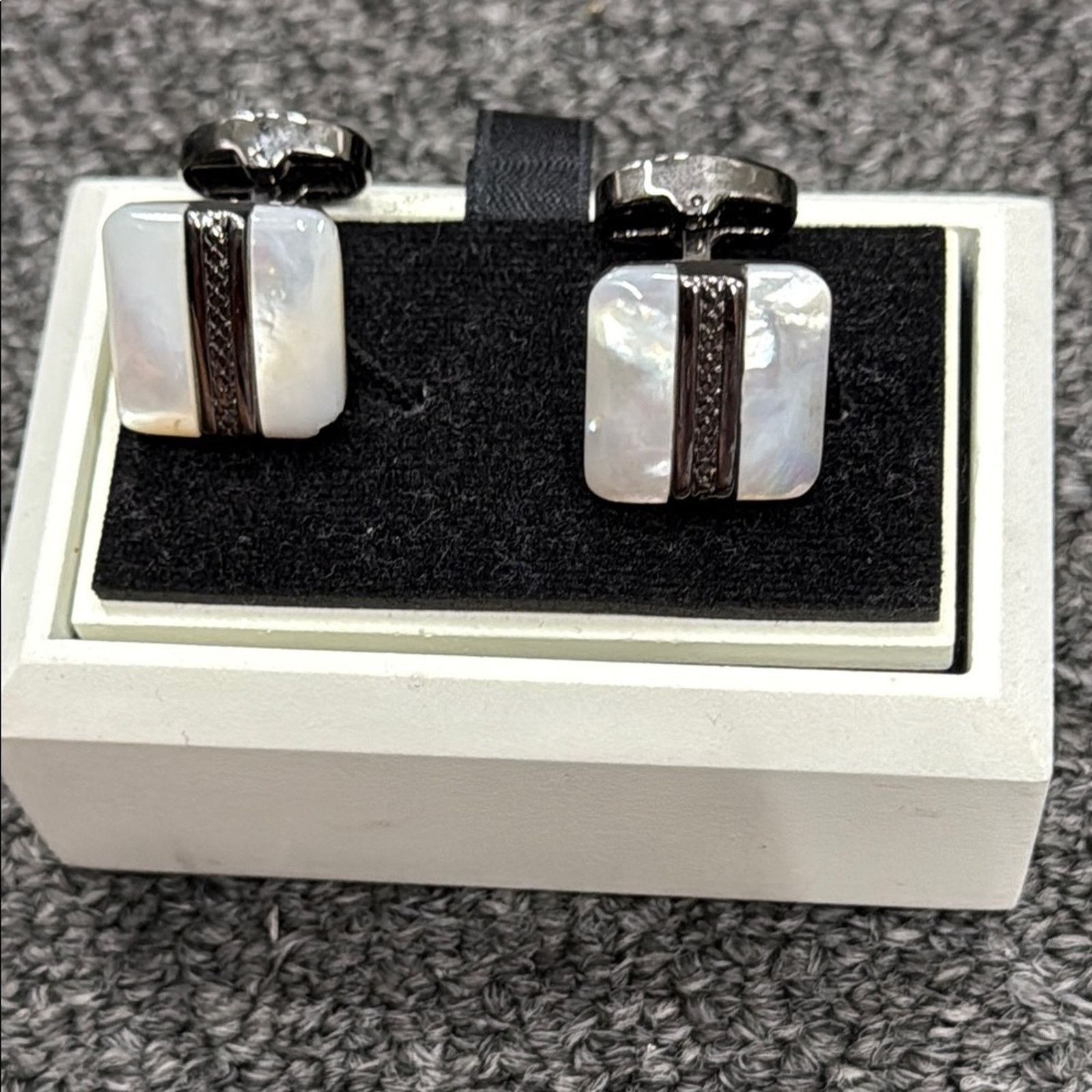 Other NWT One Laack Orange and silver Men's Cufflinks Size ONE SIZE - 2 Thumbnail