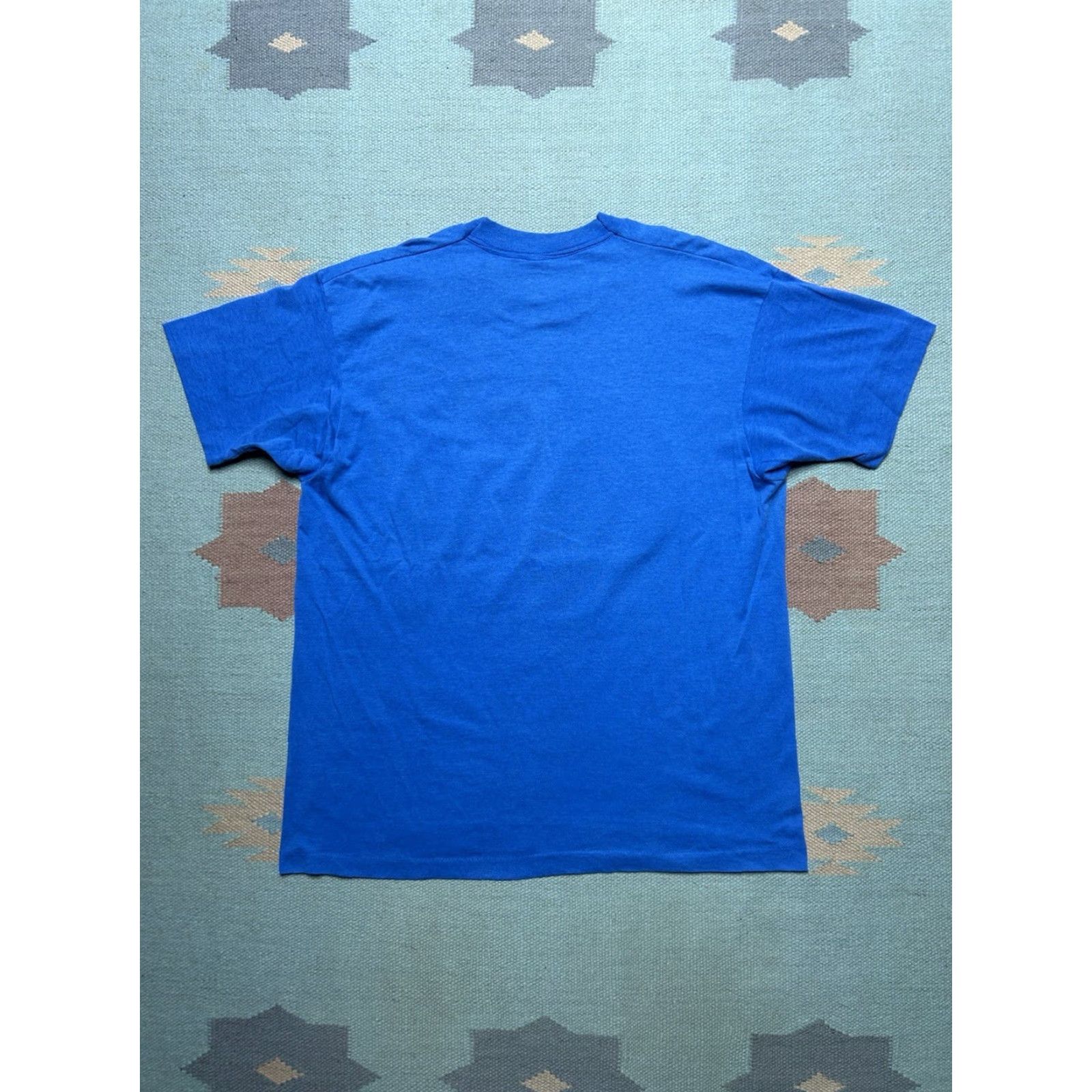 Vintage Vintage XL Blue I don’t drive no ugly truck babe funny soft screen stars T shirt Men Size US XL / EU 56 / 4 - 6 Thumbnail