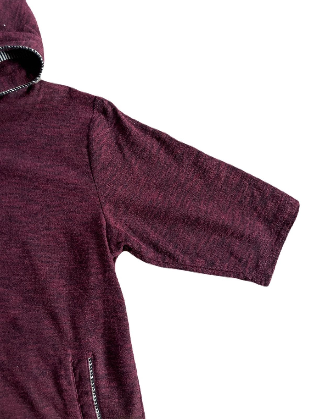 If Six Was Nine 2000s Japanese archive Vkei Slim-Fit Half Sleeve Hoodie Y2K Size US S / EU 44-46 / 1 - 6 Thumbnail