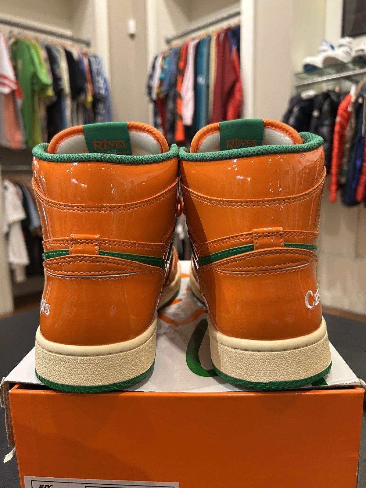 Reves Paris Air Kay Anwar Carrots High Top Size US 10 / EU 43 - 3 Thumbnail