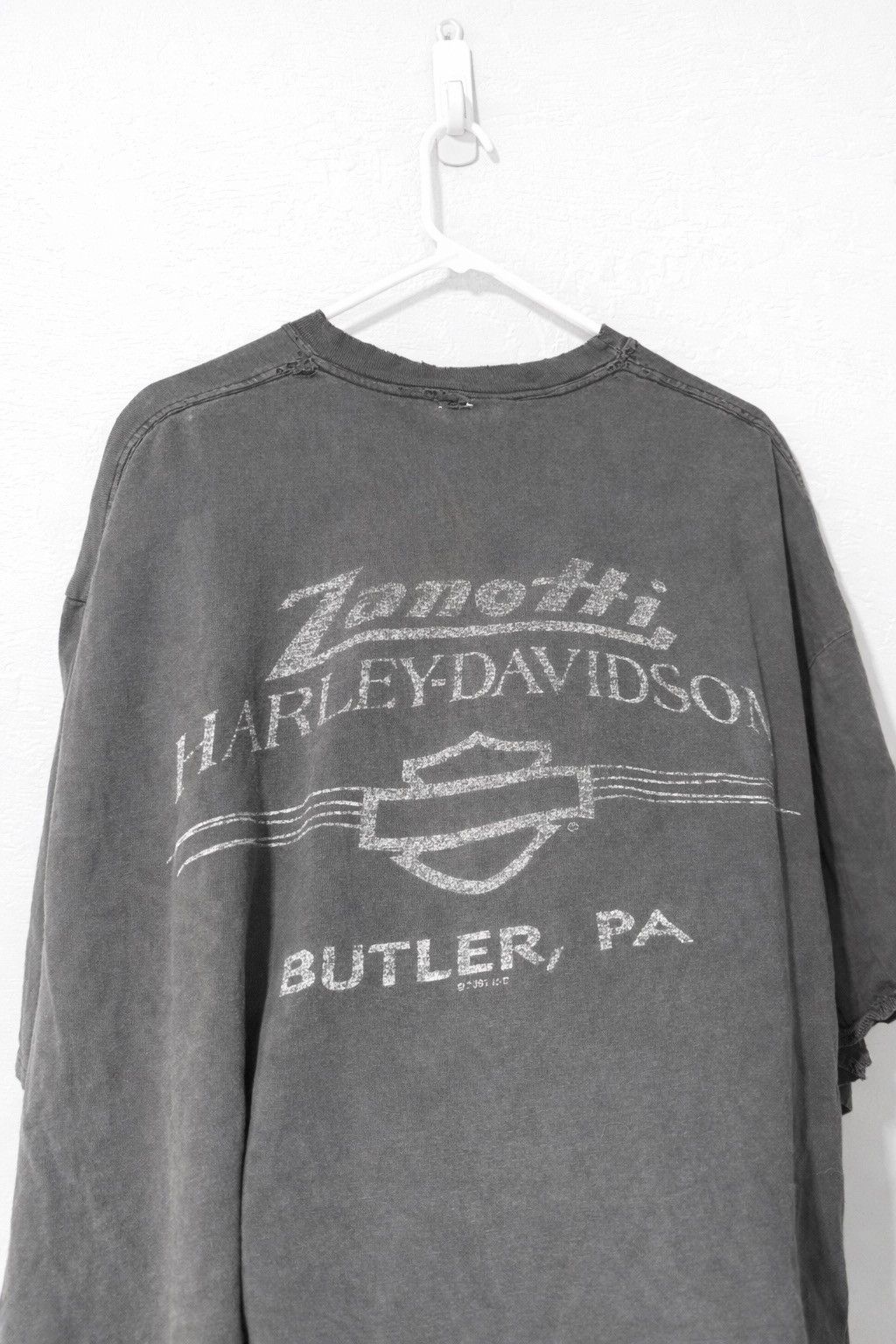 Harley Davidson Thrashed and Faded Harley Davidson Vintage Tee Size US XXL / EU 58 / 5 - 4 Thumbnail