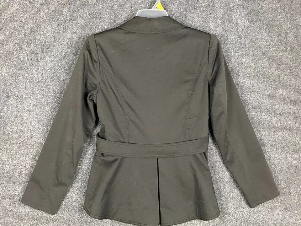 Other Cabi Coat Women's Size 6 Gray Cotton Blend Adults Size M / US 6-8 / IT 42-44 - 7 Thumbnail