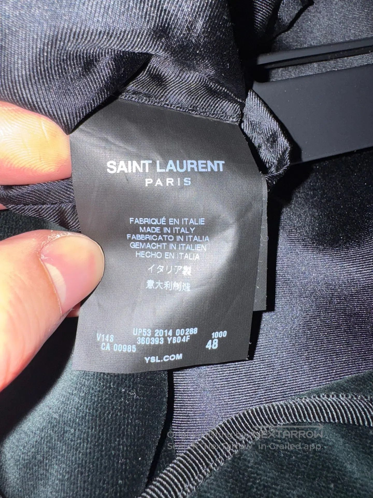 Saint Laurent Paris Saint Laurent Paris Original Year Black Velvet Suit| Size US M / EU 48-50 / 2 - 5 Thumbnail