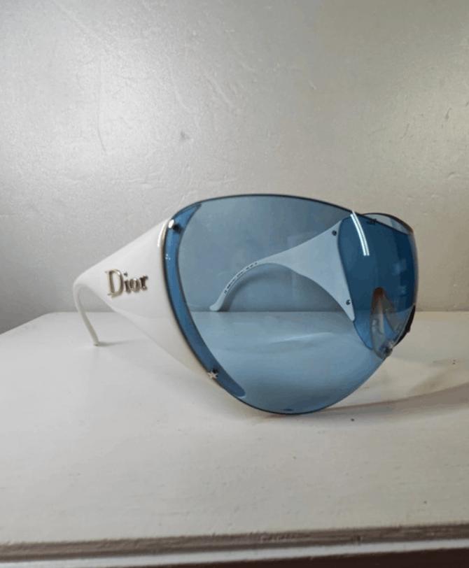 Dior ⚡️ Christian Dior Sunglasses Ski 1 Shield Mask Sport Vintage Size ONE SIZE - 5 Thumbnail