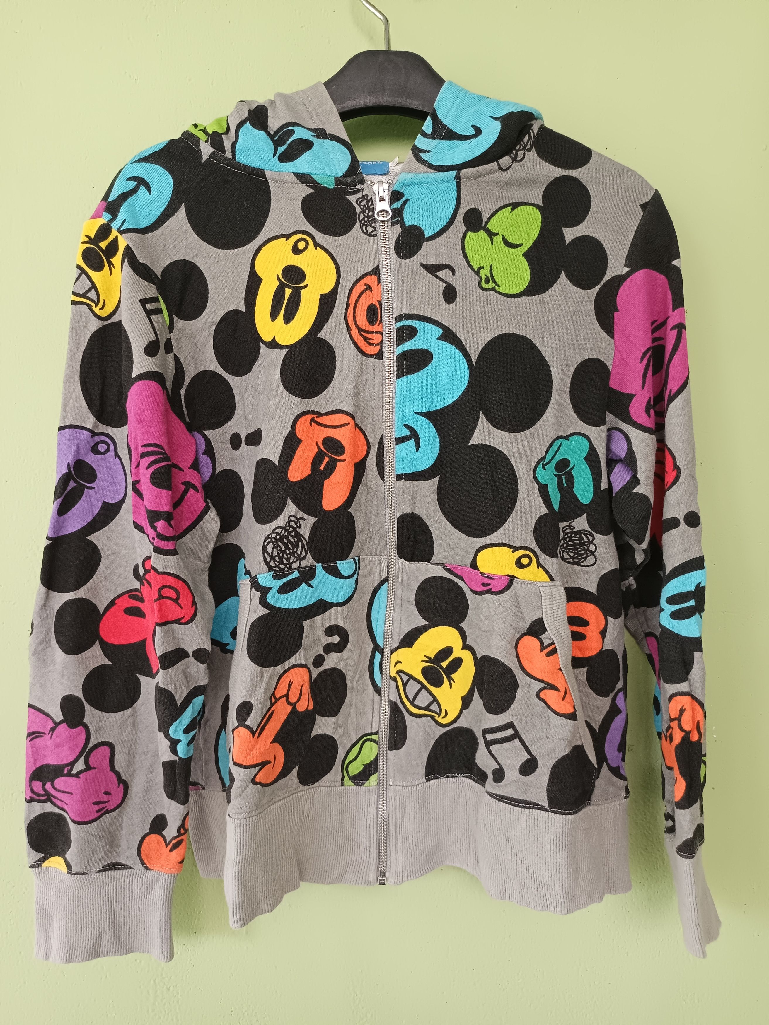Cartoon Network × Disney × Mickey Mouse TOKYO DISNEY RESORT Mickey Mouse All Over Print Zip Hoodie Size US S / EU 44-46 / 1 - 13 Thumbnail