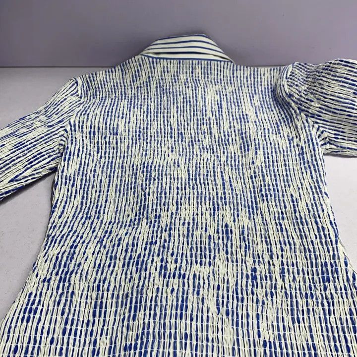 Alexander Wang Alexander Wang Blue Striped Long Sleeve Shirt - Size S / US 4 / IT 40 - 6 Thumbnail