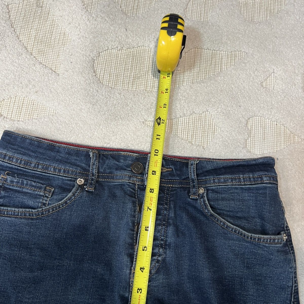 Dsquared2 Dsquared2 Hedi Slimane Style Jeans Italy Skull Navy Denim Size US 32 / EU 48 - 9 Thumbnail
