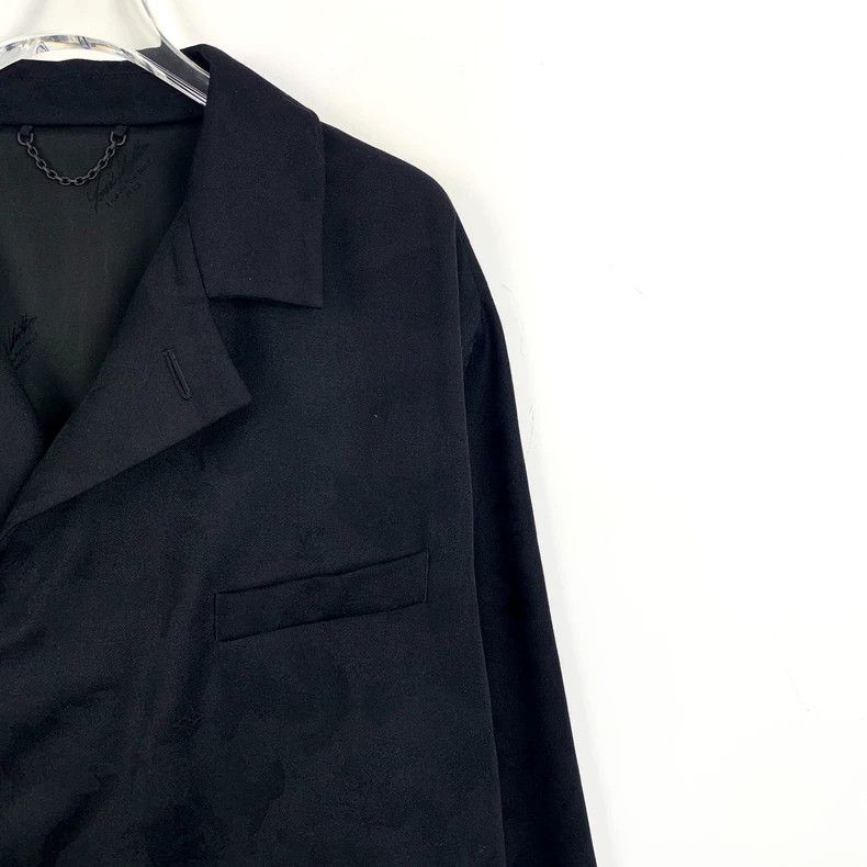 Louis Vuitton Louis Vuitton Black print dark print full sheepwool lapel Size US XL / EU 56 / 4 - 3 Thumbnail