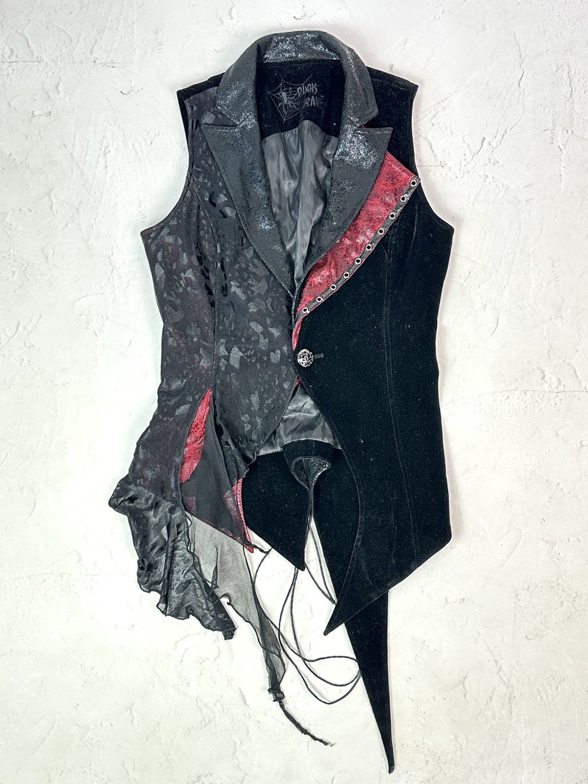 Vintage Vintage Avant-garde style Punk Vest Size M / US 6-8 / IT 42-44 - 1 Thumbnail