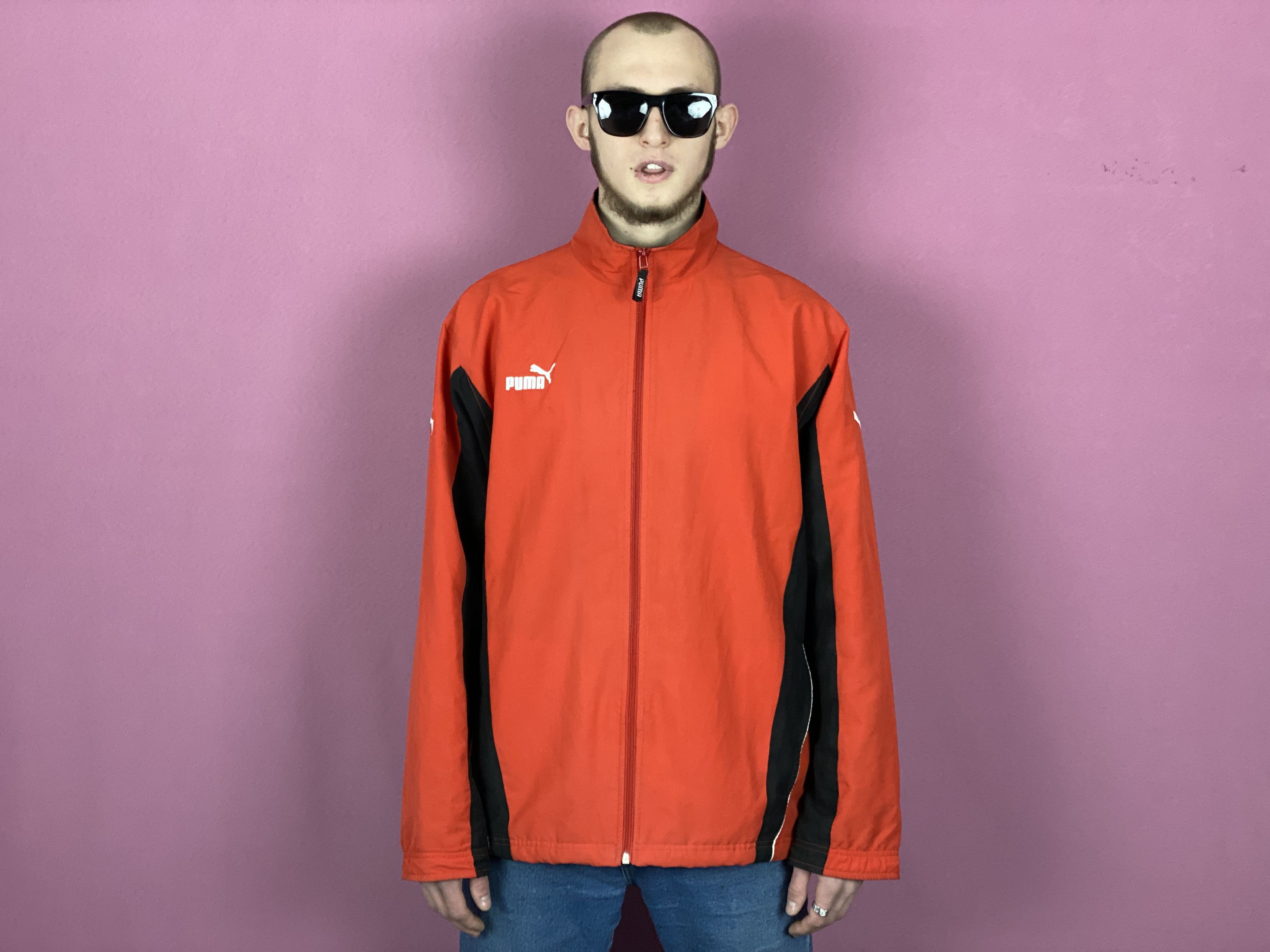 Puma × Vintage Puma Vintage Men's Windbreaker Jacket - L Size US L / EU 52-54 / 3 - 4 Thumbnail