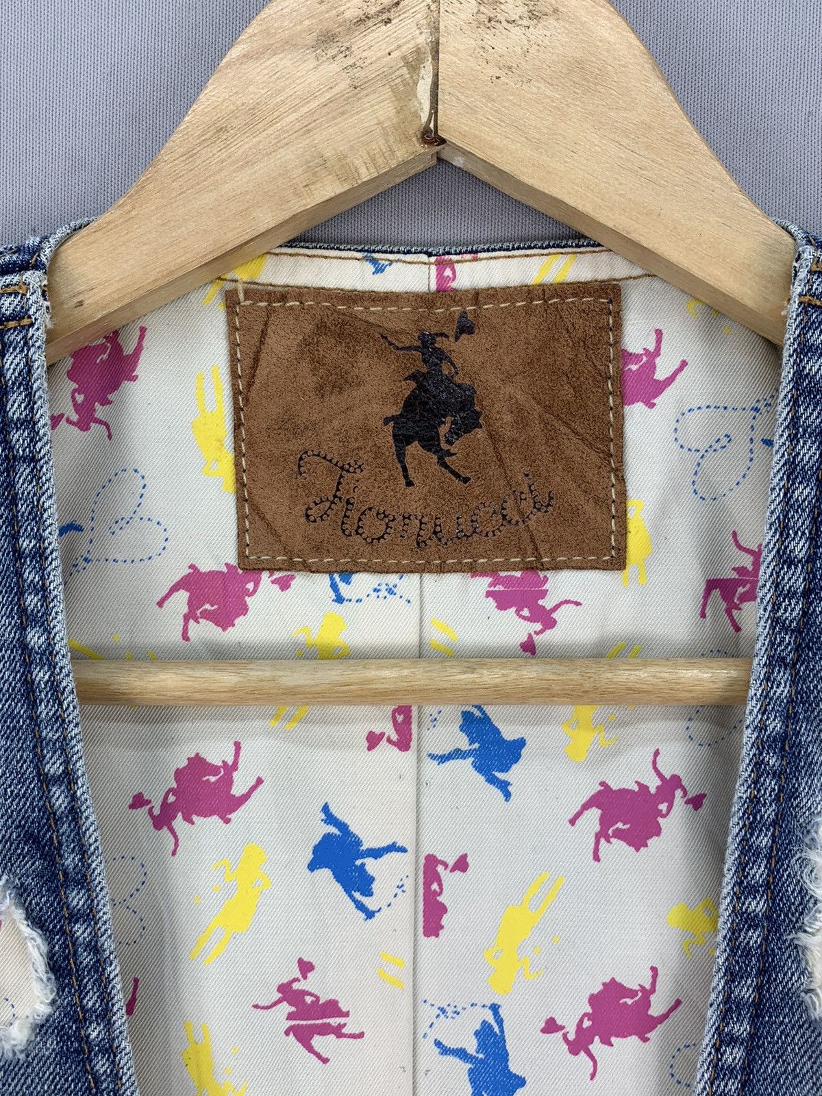 Fiorucci Fiorucci Denim Vest Jacket Size S / US 4 / IT 40 - 8 Thumbnail