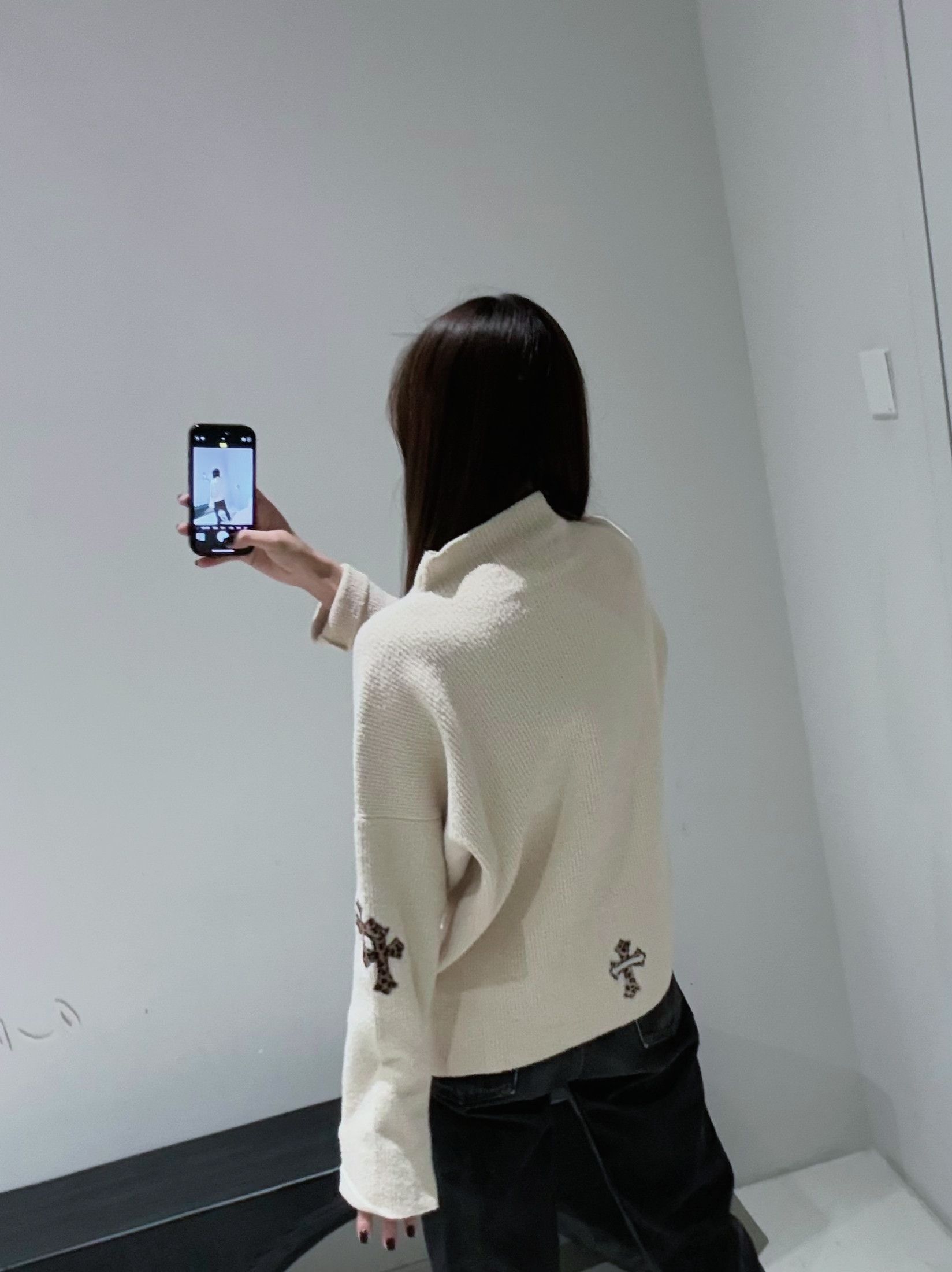 Chrome Hearts Chrome Hearts Knitted Cream Cheetah Patch Sweater Size XS / US 0-2 / IT 36-38 - 13 Thumbnail
