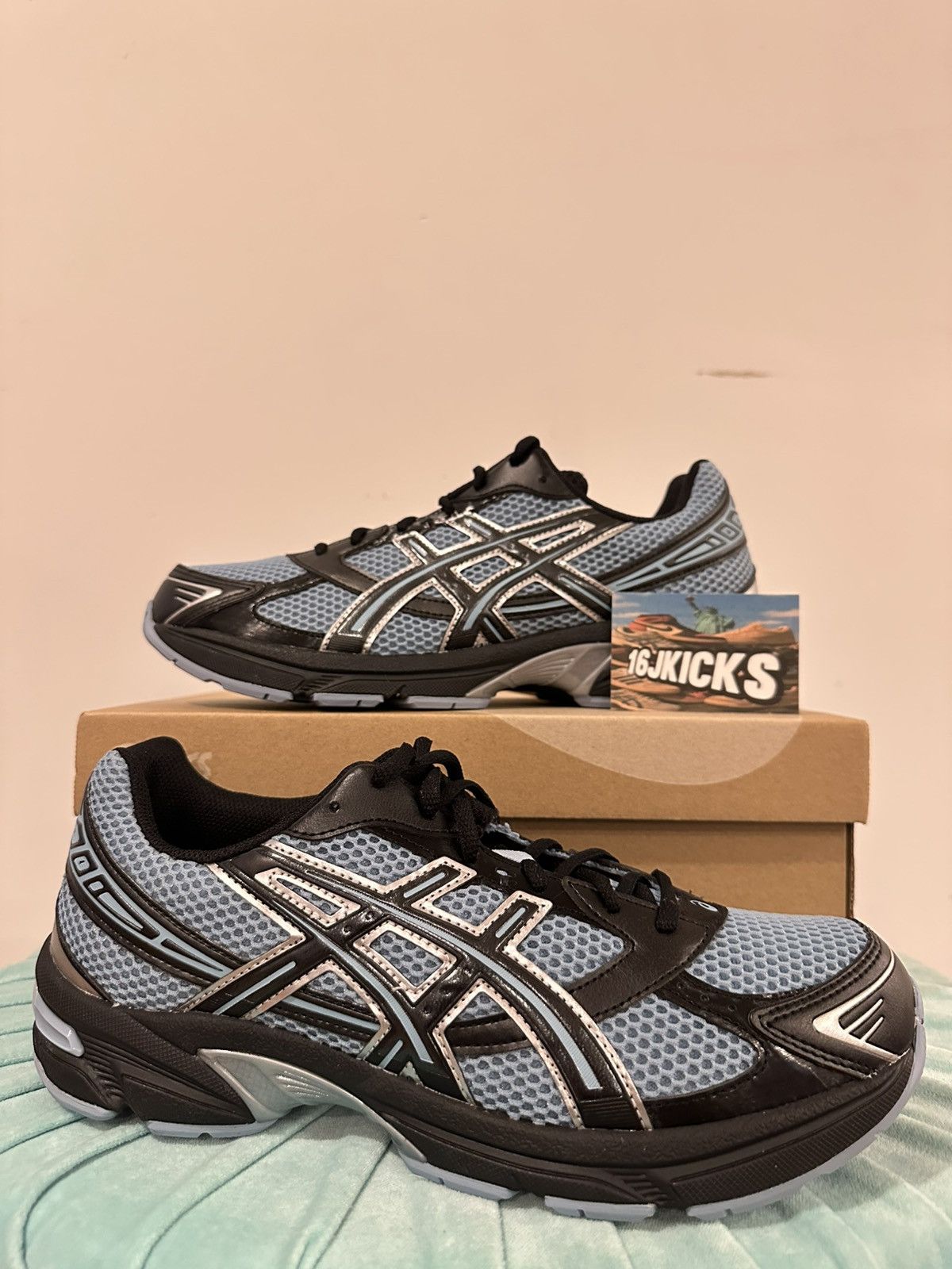 ASICS Gel-1130 Black Ice Blue