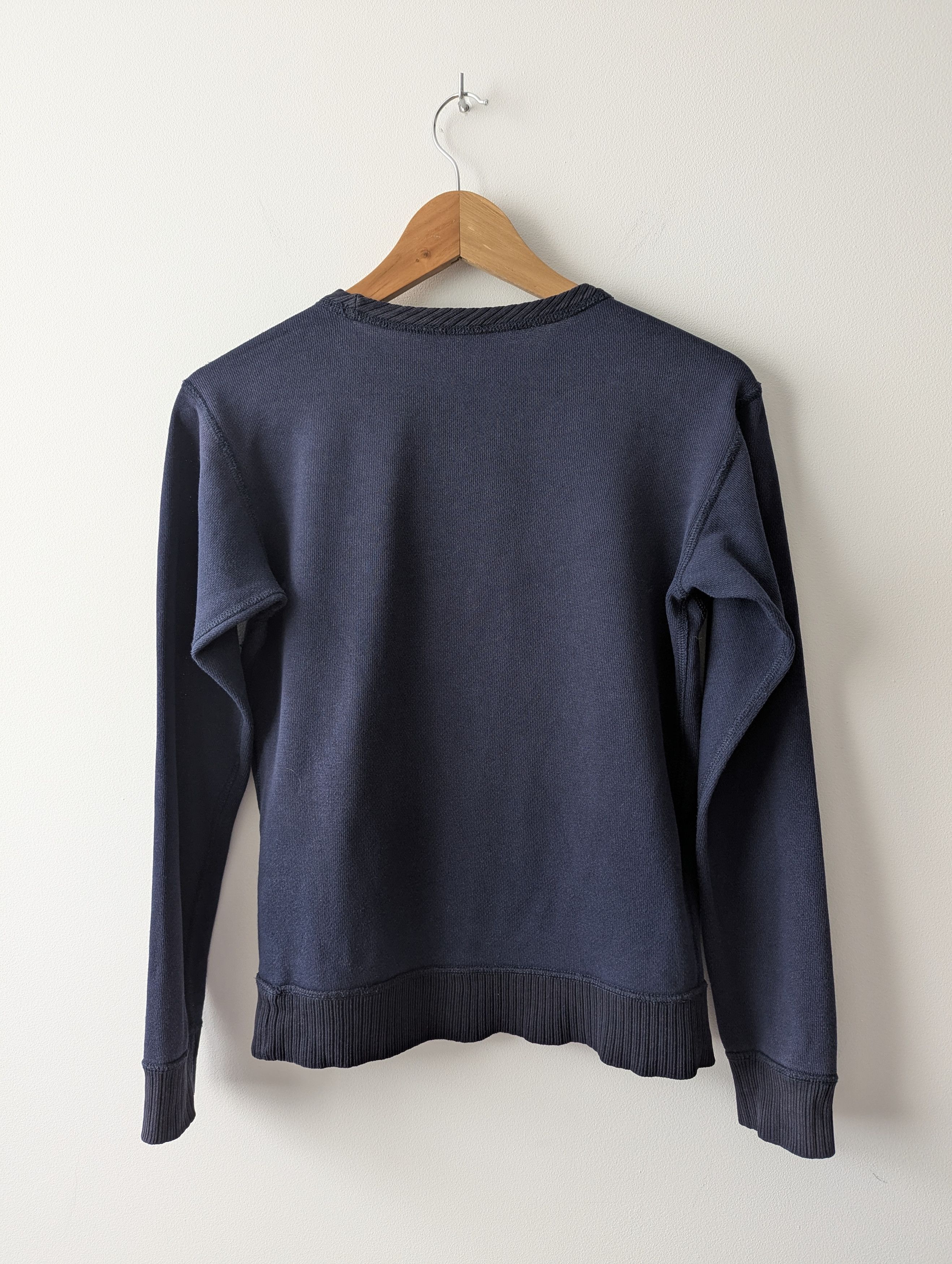 Polo Ralph Lauren Vintage Polo Ralph Lauren sweatshirt navy thick cotton Size XS / US 0-2 / IT 36-38 - 10 Thumbnail