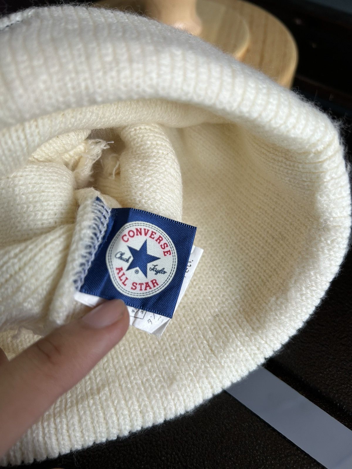 Converse Vintage Converse beanie Hats 🔥 Size ONE SIZE - 4 Thumbnail