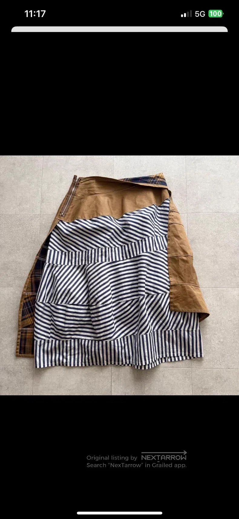 Comme des Garcons Comme Des Garcons size M Long Skirt Size 23" - 4 Thumbnail