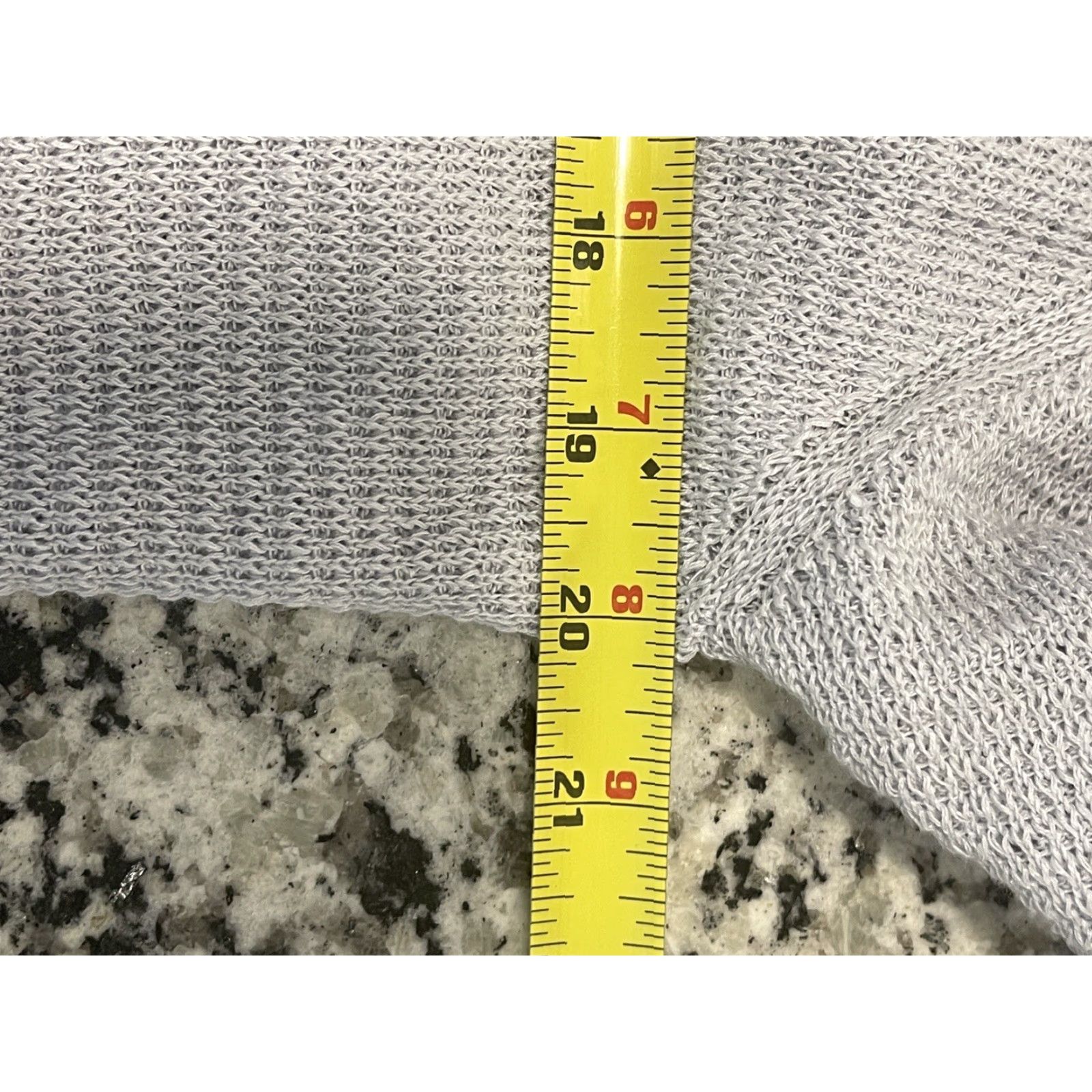 Eileen Fisher VINTAGE Eileen Fisher Linen Blend Open Front Cardigan Sweater Womens Light Gray Sz M Size M / US 6-8 / IT 42-44 - 5 Thumbnail