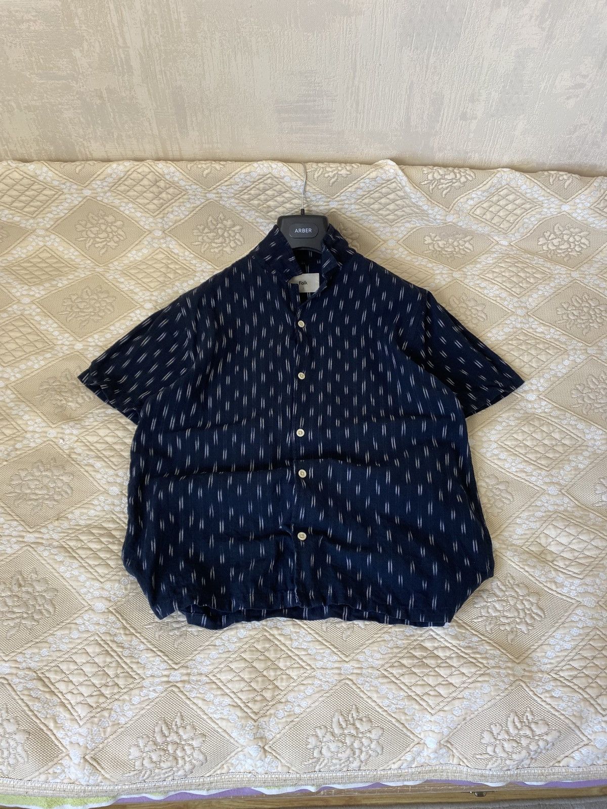 Designer × Folk 🔥 Luxury FOLK Abstract Hawaiian Crazy Shirt Y2K Chief Keef Size US L / EU 52-54 / 3 - 1 Thumbnail