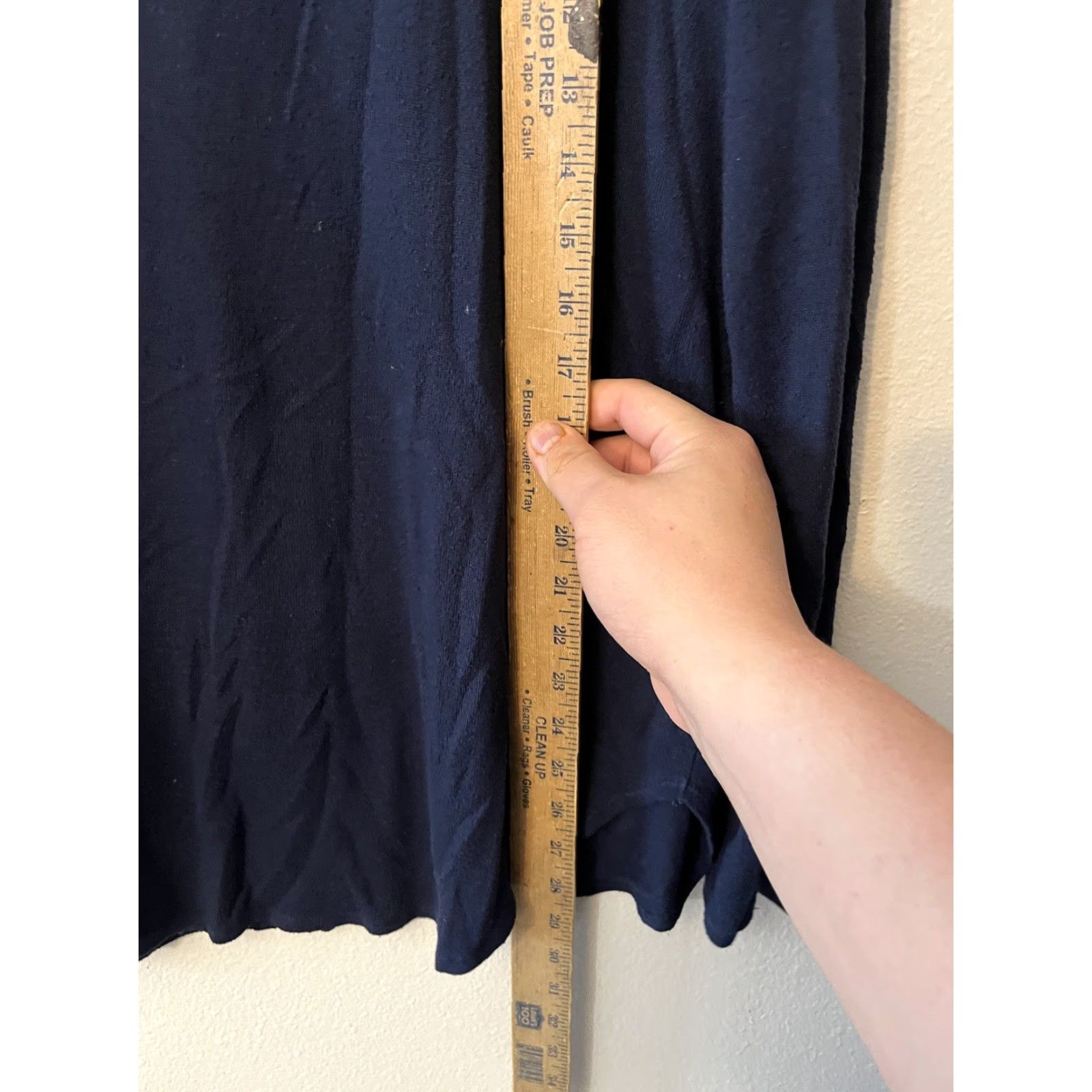 Old Navy Old Navy Shirt Womens XL Vintage Navy Blue Long Sleeve Round Neck Top Size XL / US 12-14 / IT 48-50 - 3 Thumbnail