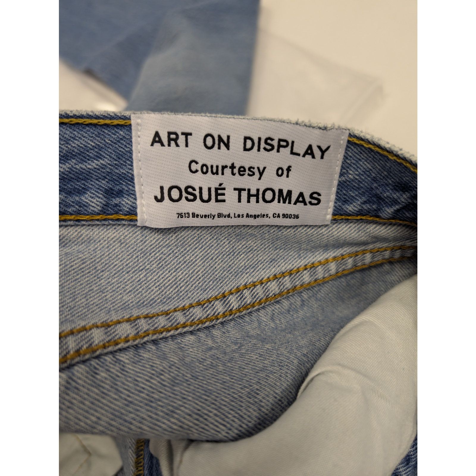 Gallery Dept. o1rshd1 Denim Jean Pants in Indigo Blue Size US 30 / EU 46 - 20 Thumbnail