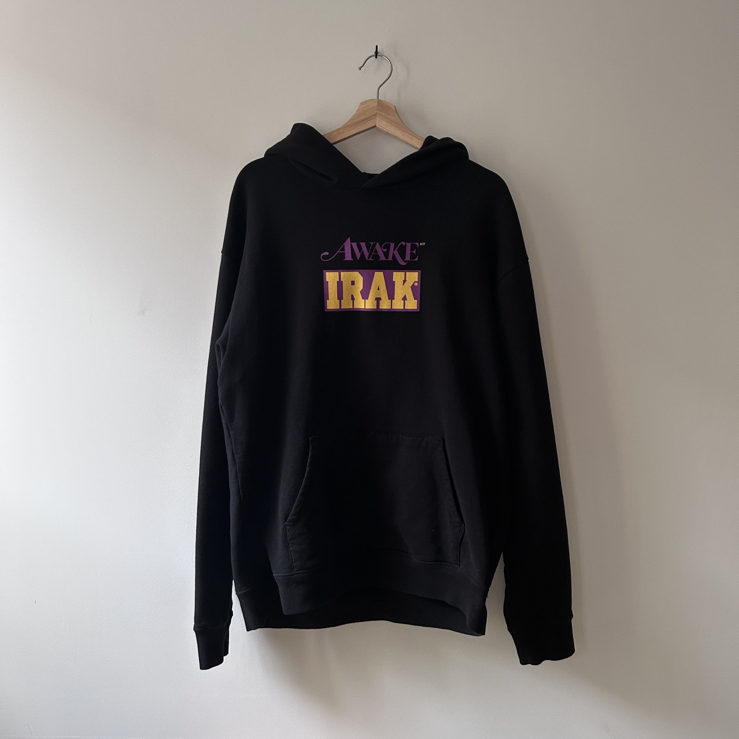Awake NY RARE awake nyc x IRAK x complexcon los angeles black hoodie Size US L / EU 52-54 / 3 - 1 Thumbnail