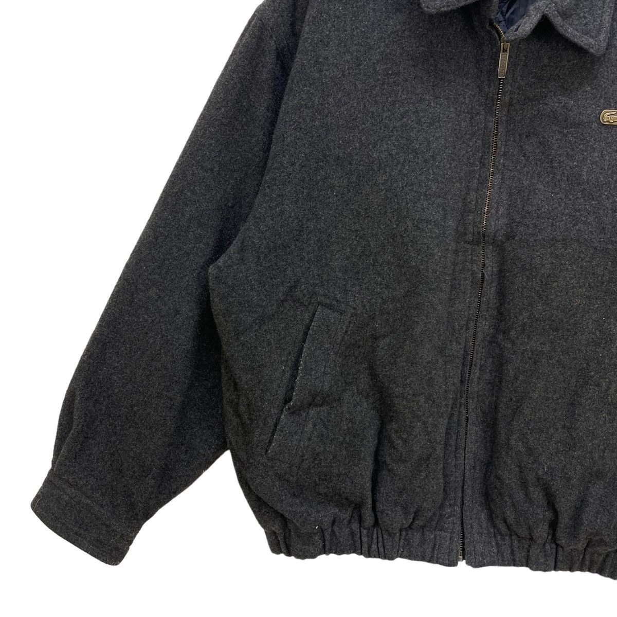 Lacoste 🔥Vintage Lacoste Bomber Wool Jacket Size US L / EU 52-54 / 3 - 4 Thumbnail