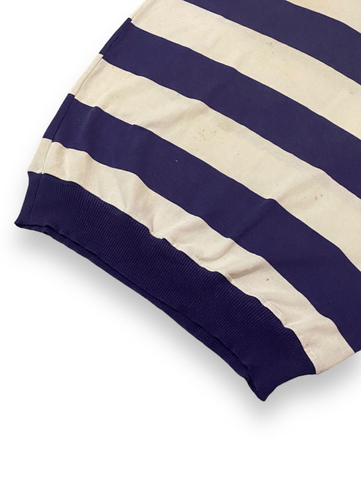 Japanese Brand CONVERT JAPAN BRAND RUGBY WEAR STRIPES COLLAR SWEATSHIRT Size US L / EU 52-54 / 3 - 7 Thumbnail