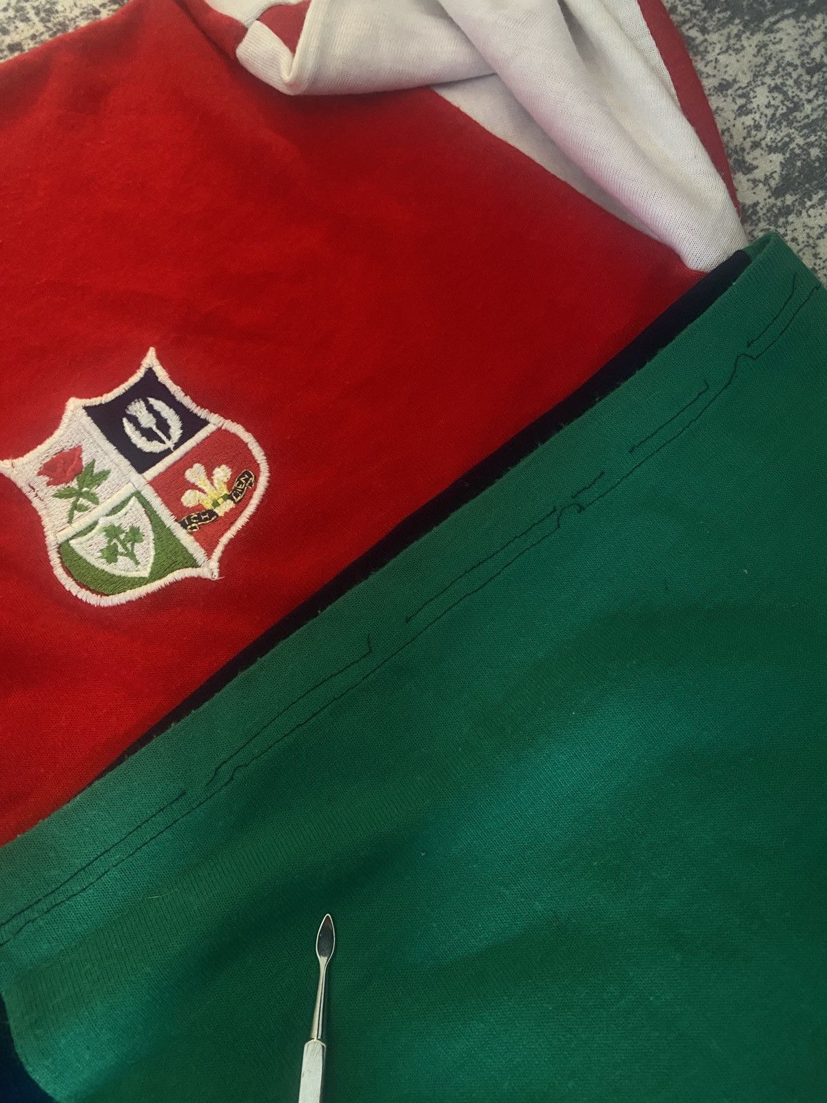 Vintage British and Irish Lions vintage 80s rare polo rugby shirt Size US XL / EU 56 / 4 - 8 Thumbnail