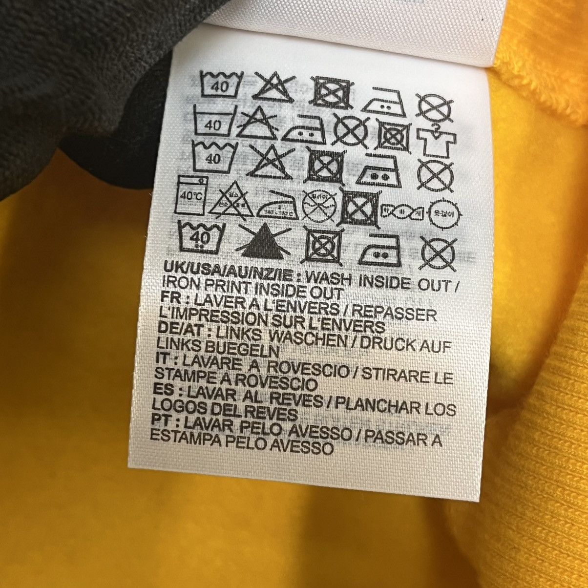 Carhartt Wip × END. Carhartt WIP x END American Logo Hoodie Heavyweight, Yellow Size US XL / EU 56 / 4 - 12 Thumbnail