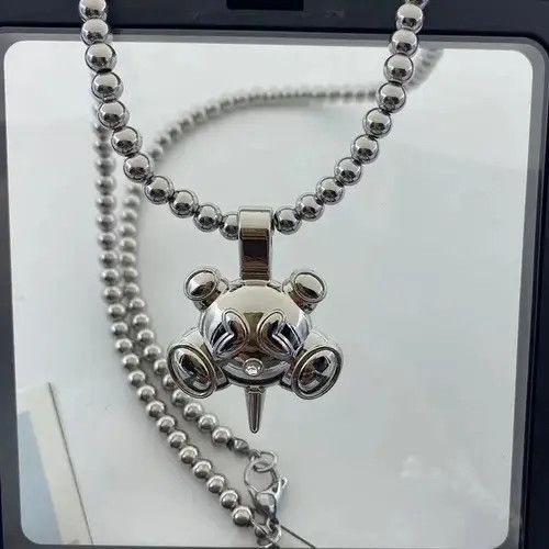 Japanese Brand Ruumika x Endo Harajuku Quadangle Ball Pendant Necklace Y2K Size ONE SIZE - 2 Thumbnail