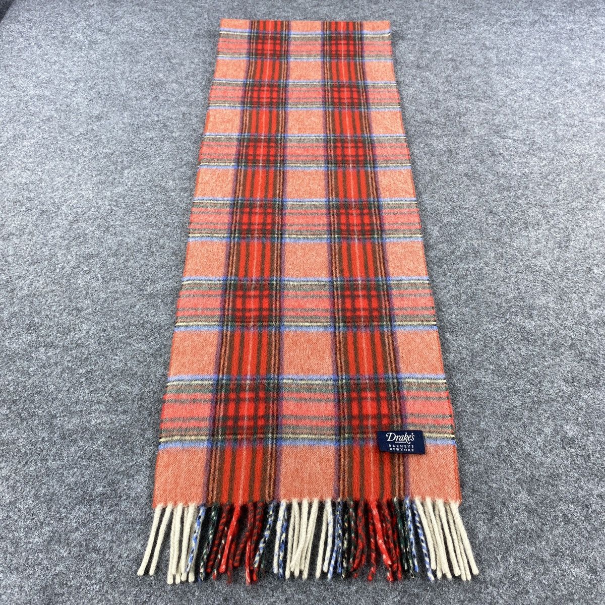 Barneys New York × Drake's Drakes X Barneys New York Scarf # Muffler # Neckwear # D657 Size ONE SIZE - 1 Thumbnail