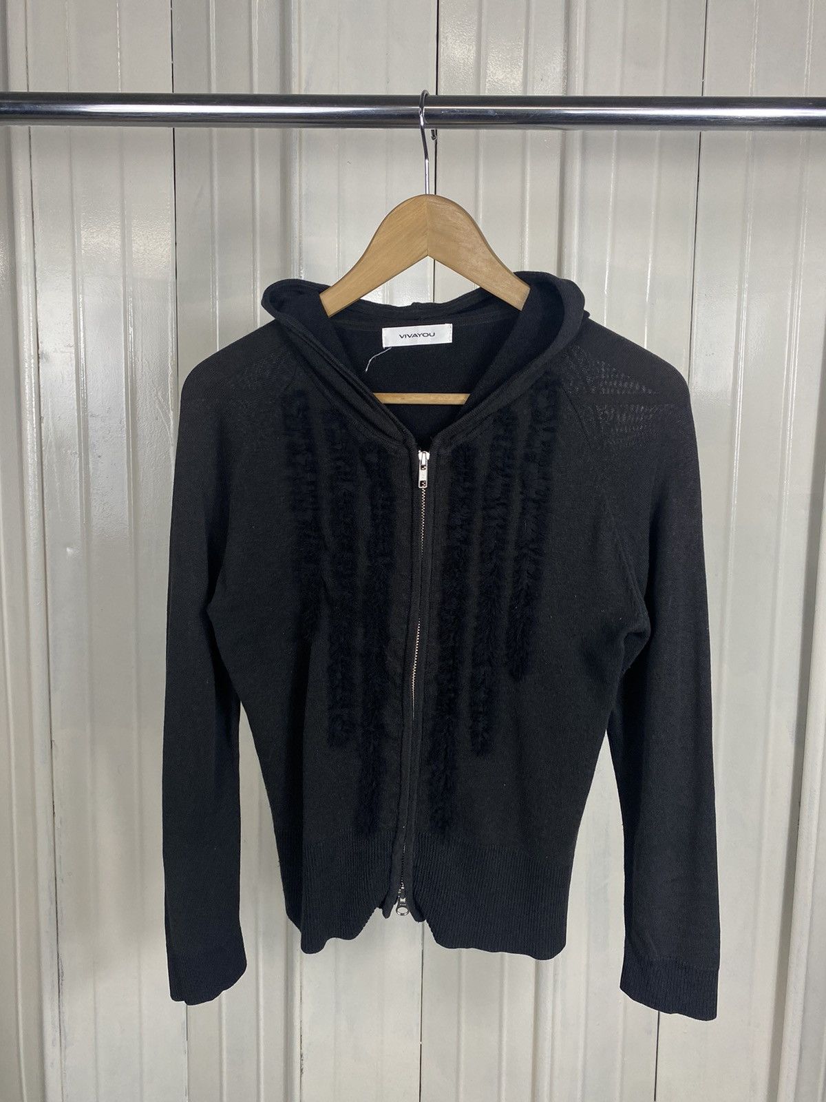Japanese Brand Japanese Brand Vivayou Zipper Hoodie Like LGB/Ifsixwasnine Size US S / EU 44-46 / 1 - 1 Thumbnail