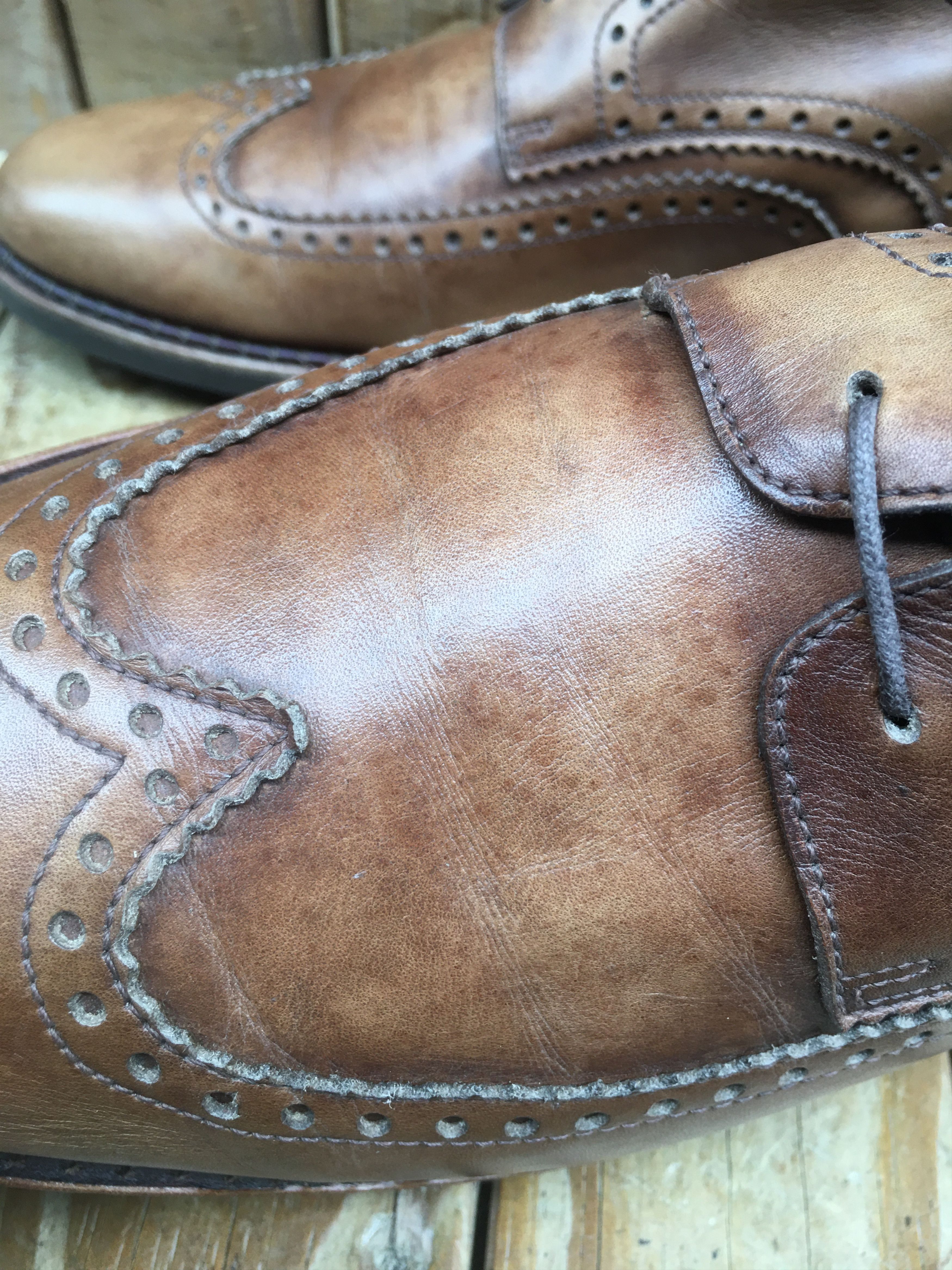 Paraboot Paraboot Perrault brogue Men's leather boots sz US 10 UK 9 H Size US 10 / EU 43 - 9 Thumbnail