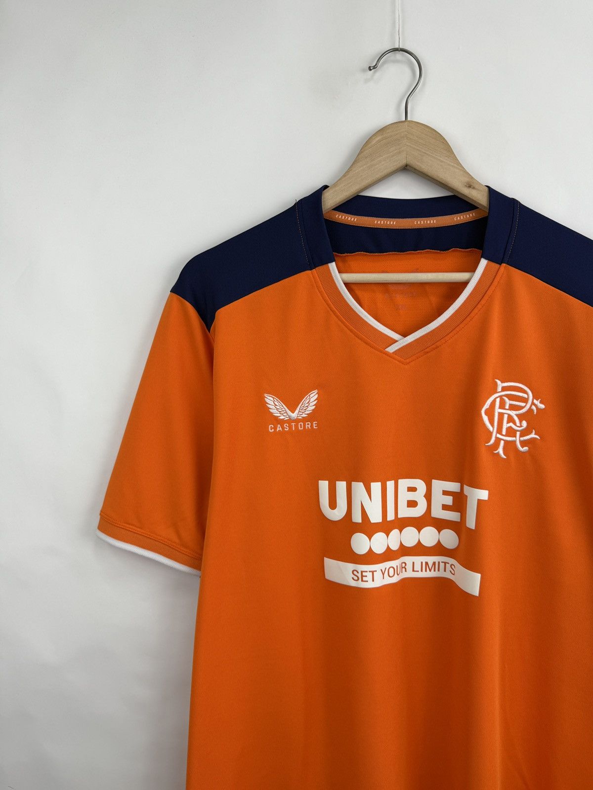 Castore 🏴󠁧󠁢󠁳󠁣󠁴󠁿 2022/23 Castore Glasgow Rangers Home Third Jersey Shirt Size US XXL / EU 58 / 5 - 2 Thumbnail