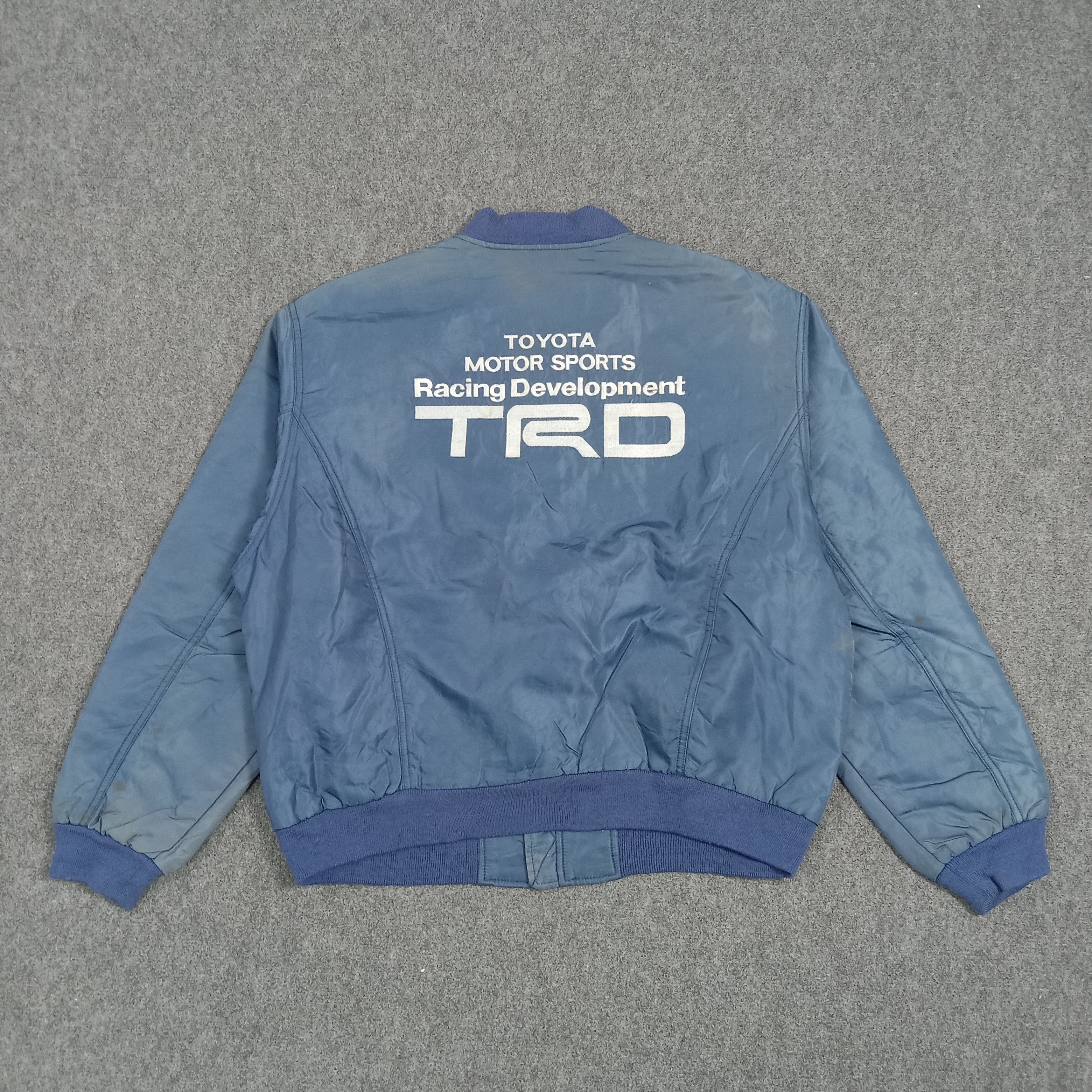 Japanese Brand 90s Toyota TRD Retro MA-1 Style Bomber C274N3 Size US L / EU 52-54 / 3 - 1 Thumbnail