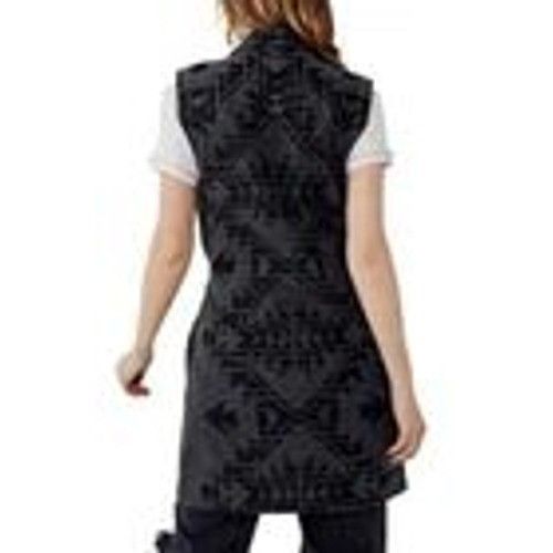 Free People ree People Longline Denim Vest Womens XS Gray Aztec Belted Size XS / US 0-2 / IT 36-38 - 13 Thumbnail