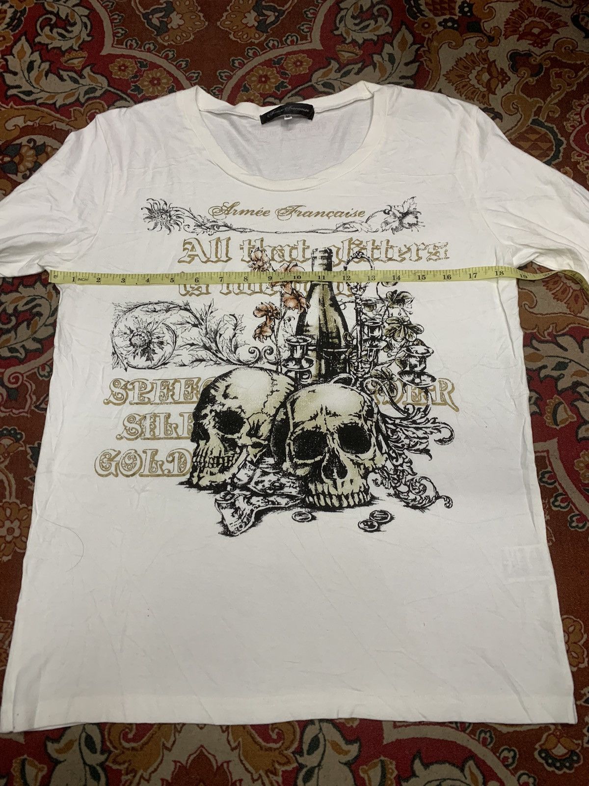 Hysteric Glamour × If Six Was Nine × Japanese Brand 💯open the best price 💯Armie Française Skulls japanesebrand Size US M / EU 48-50 / 2 - 8 Thumbnail