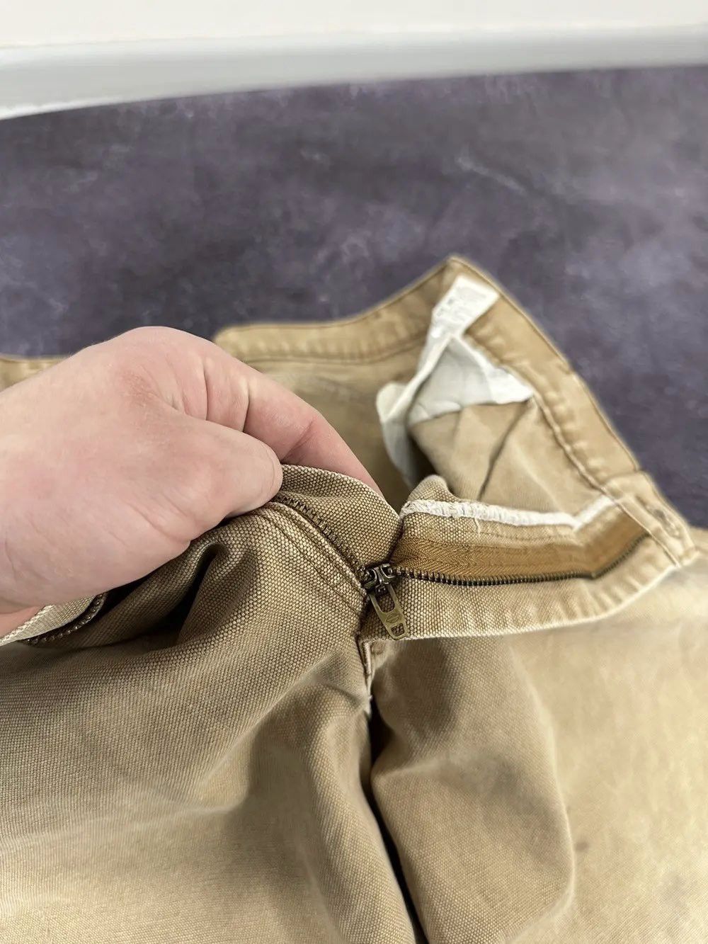 Dickies Vintage 90s Dickies Carpenter Opium Faded Cargo Work Pants Size US 38 / EU 54 - 18 Thumbnail
