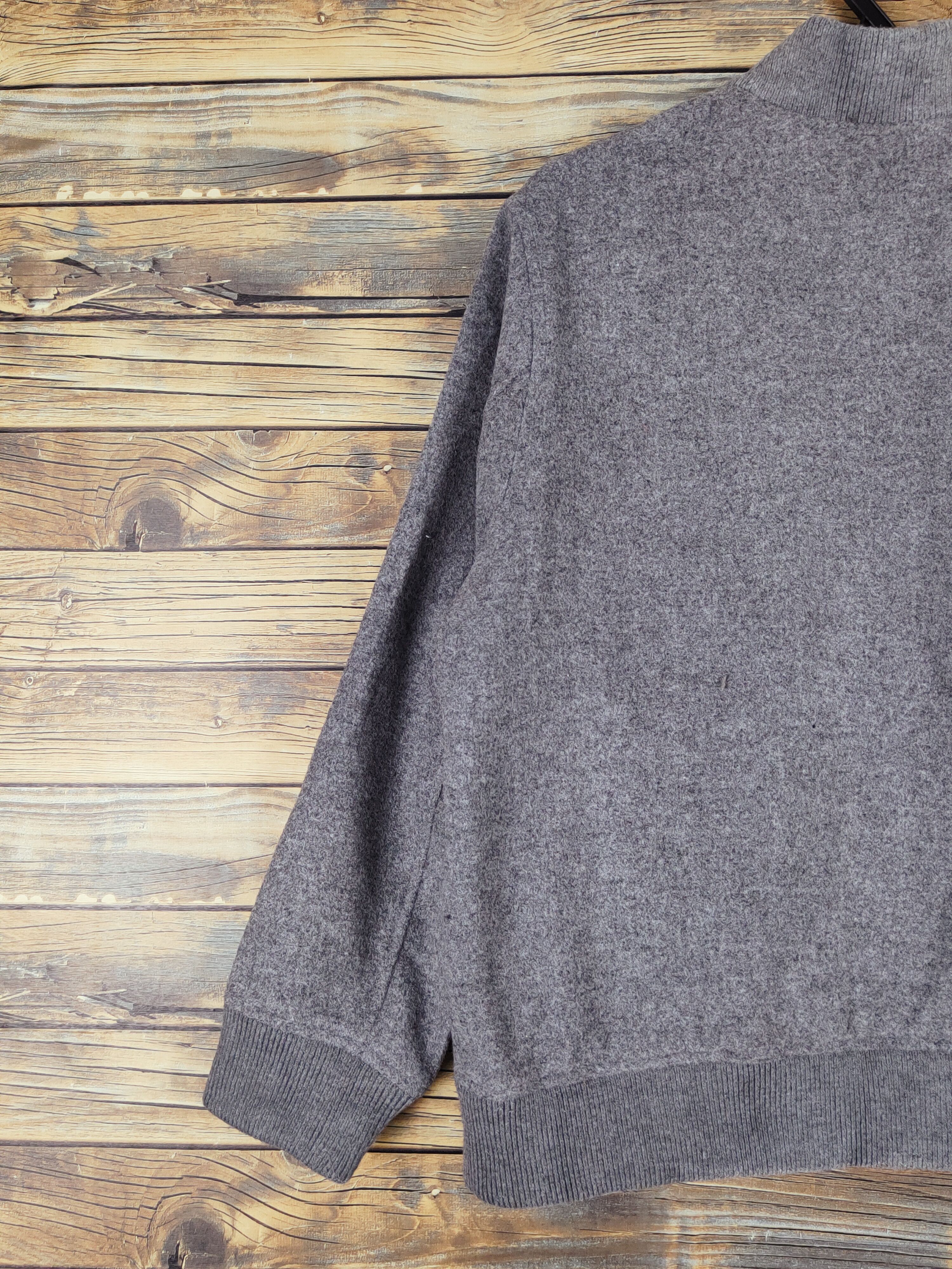 Japanese Brand Uniqlo Dark Gray Varsity Jackets #W1158 Size US M / EU 48-50 / 2 - 8 Thumbnail