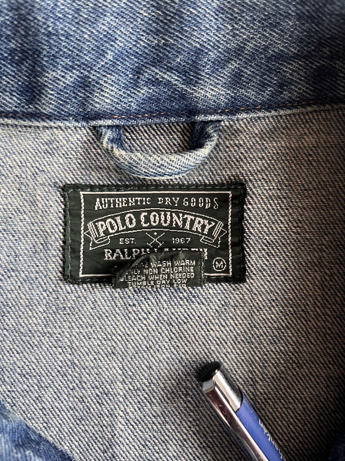 Ralph Lauren Ralph Lauren Country - USA Flag Denim Jacket Size US M / EU 48-50 / 2 - 6 Thumbnail