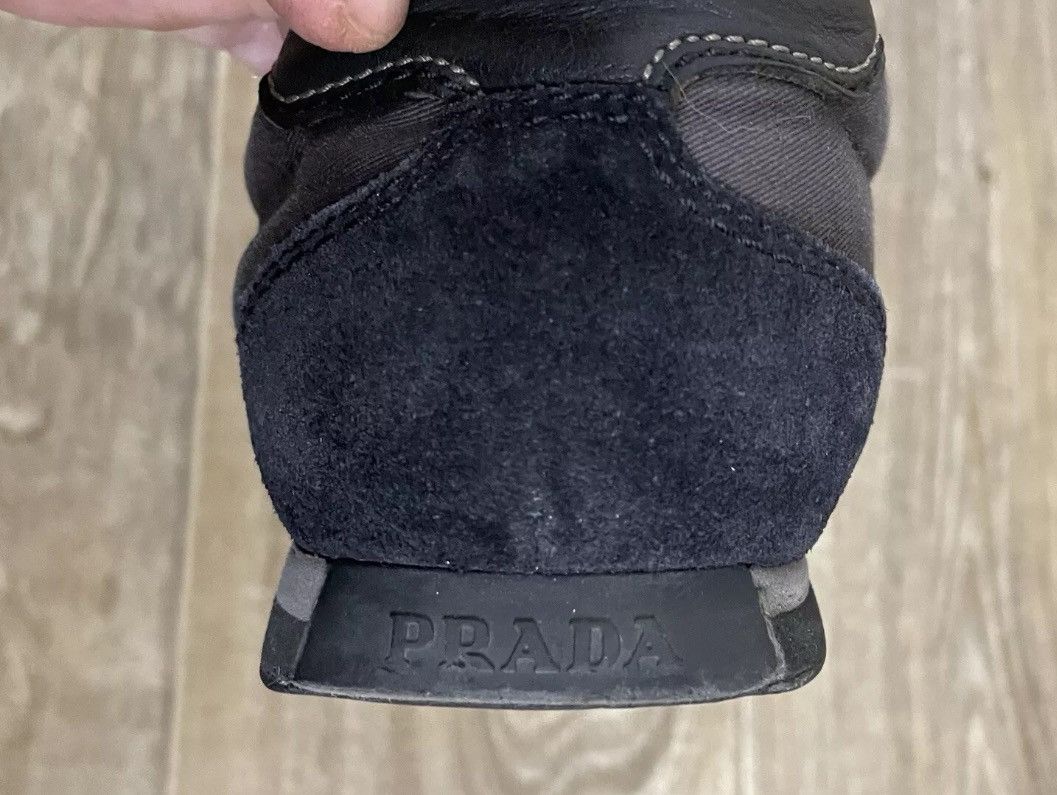 Prada Prada sneakers size 9,5 black/ gray Size US 9.5 / EU 42-43 - 8 Thumbnail