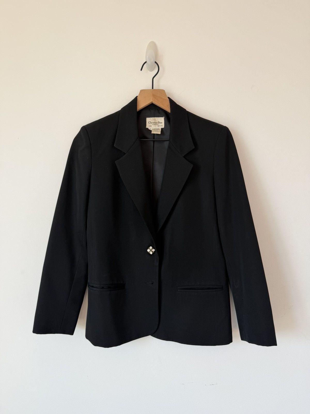 Dior Vintage Christian Dior Separates Black Wool Blazer Women’s 6 Size M / US 6-8 / IT 42-44 - 1 Thumbnail