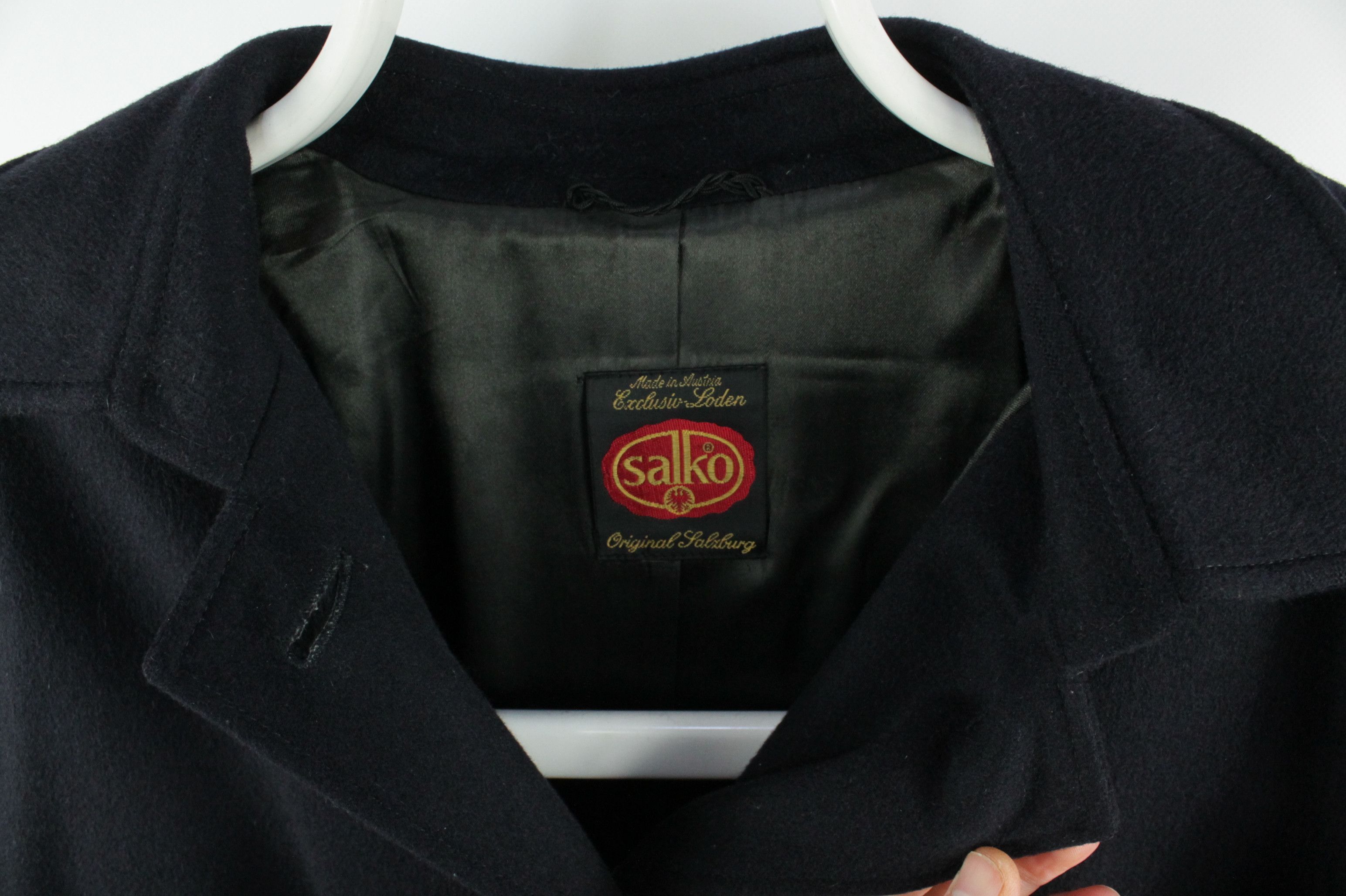 Other Salko Austria Alpaca Wool Overcoat Loden Tirol Women's Size M / US 6-8 / IT 42-44 - 4 Thumbnail