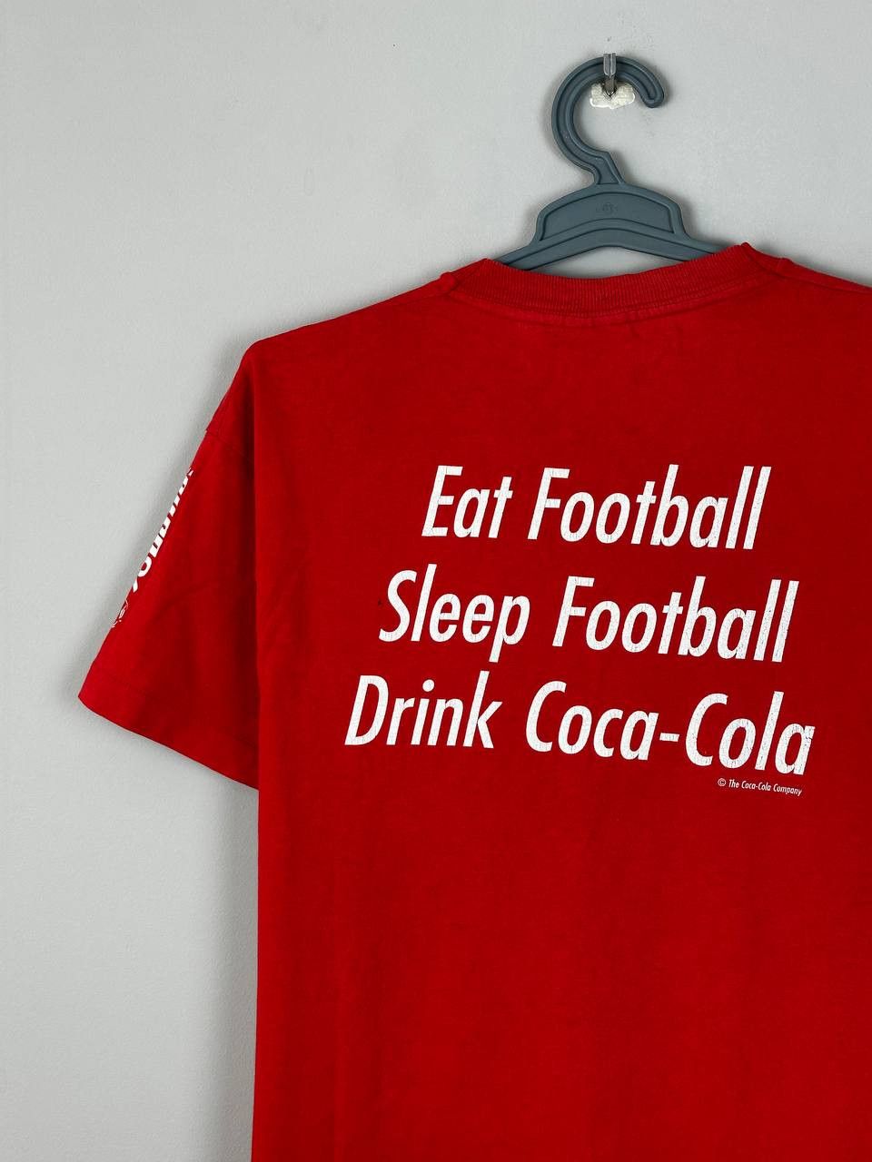 Coca Cola UEFA EURO 1996 ENGLAND Coca-Cola Graphic Print T-shirt Size US L / EU 52-54 / 3 - 13 Thumbnail