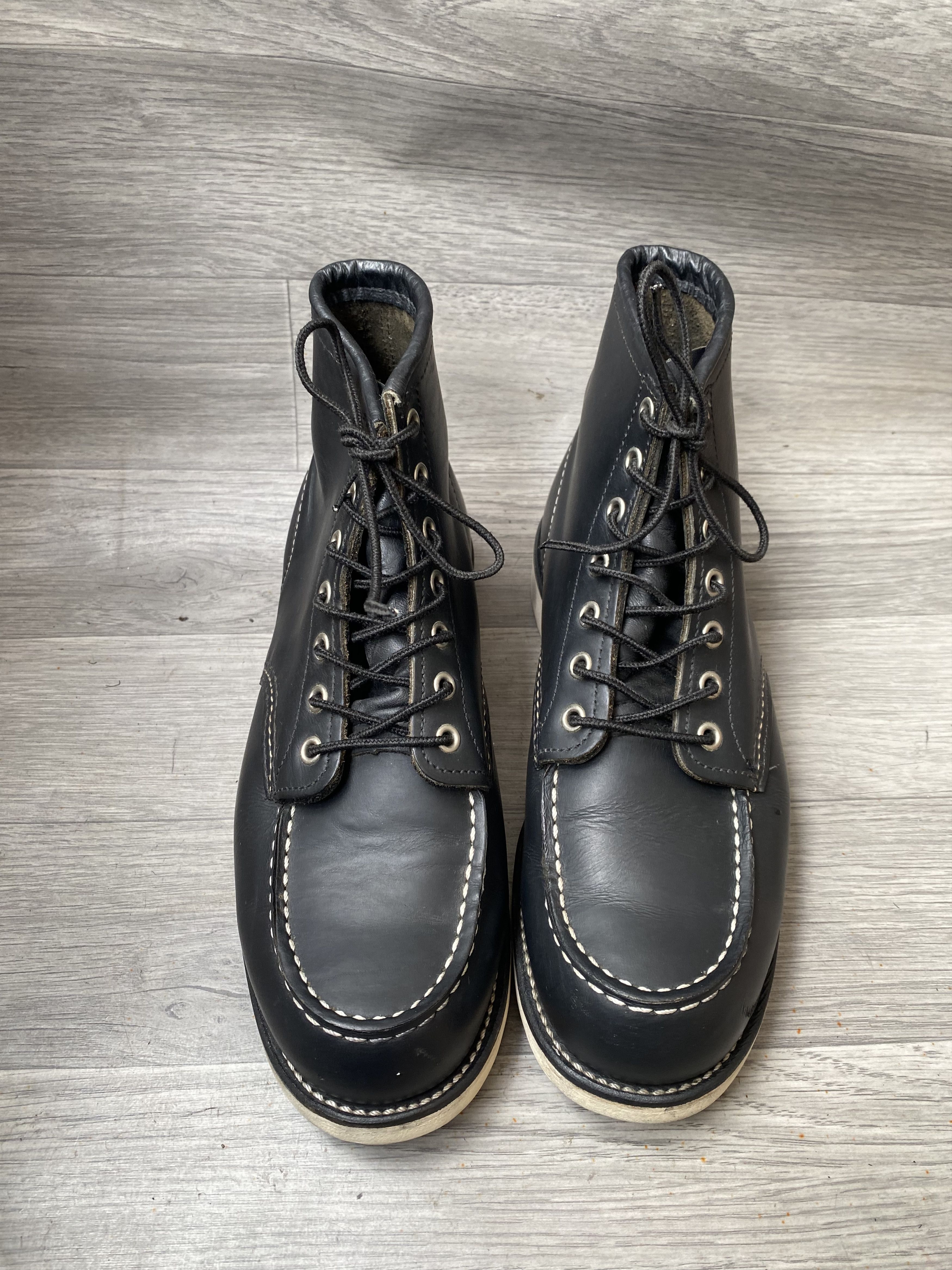 Red Wing Red wing moc-toe black leather boots us 8.5 Size US 8.5 / EU 41-42 - 2 Thumbnail