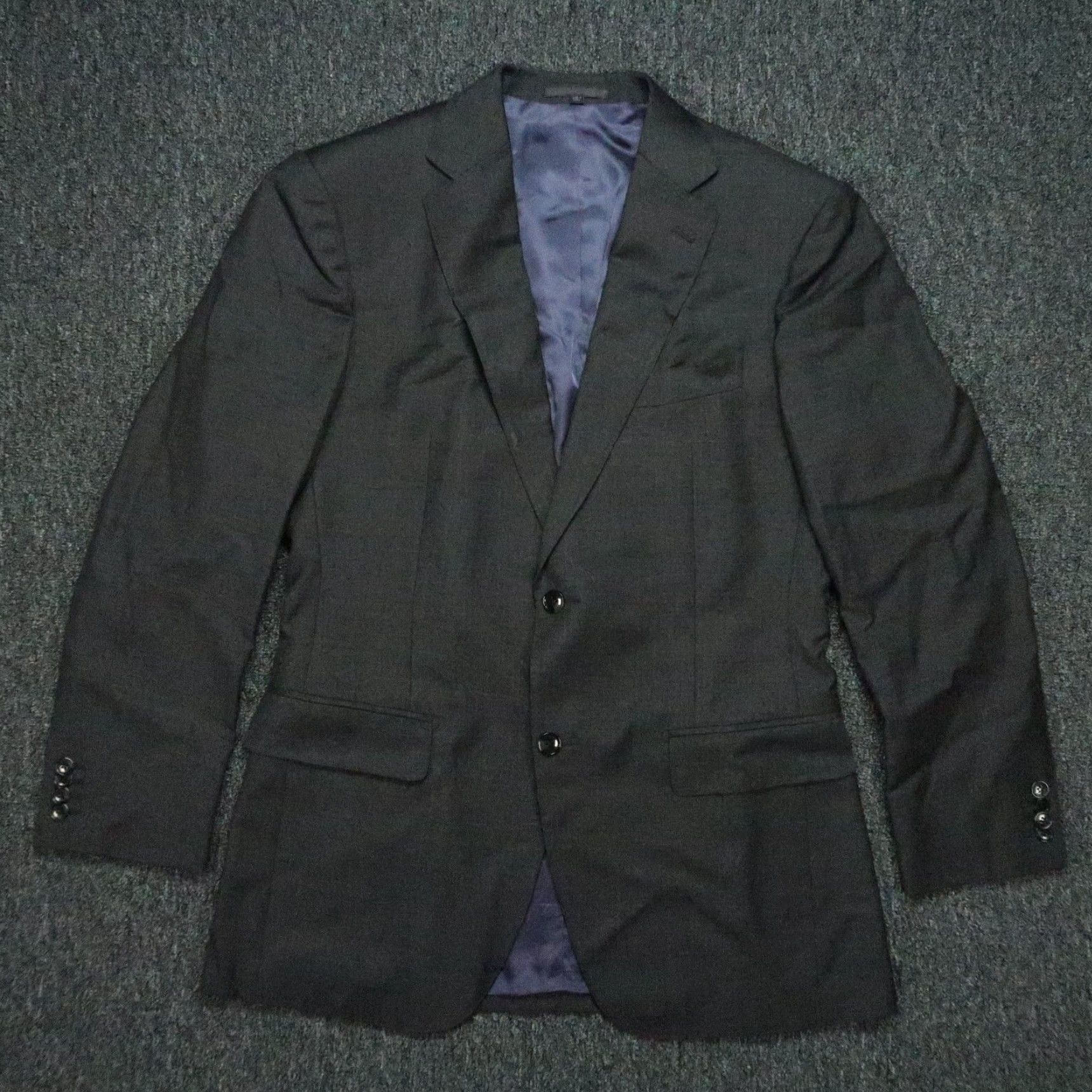 Suitsupply Suitsupply Blazer Men 40L Gray Napoli Vitale Barberis Super 110s Wool Sport Coat Blazer Size 40R - 2 Thumbnail