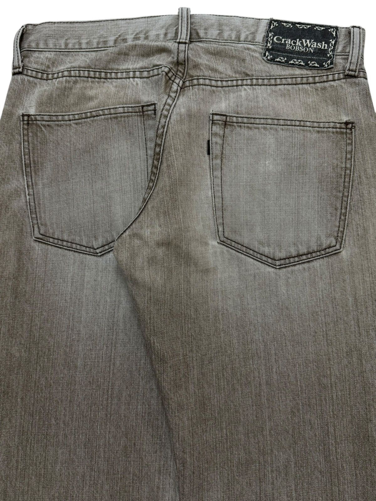 semanticdesign Vintage Japanese Brand Light Faded Wash Style Loose Jeans Size US 31 - 6 Thumbnail